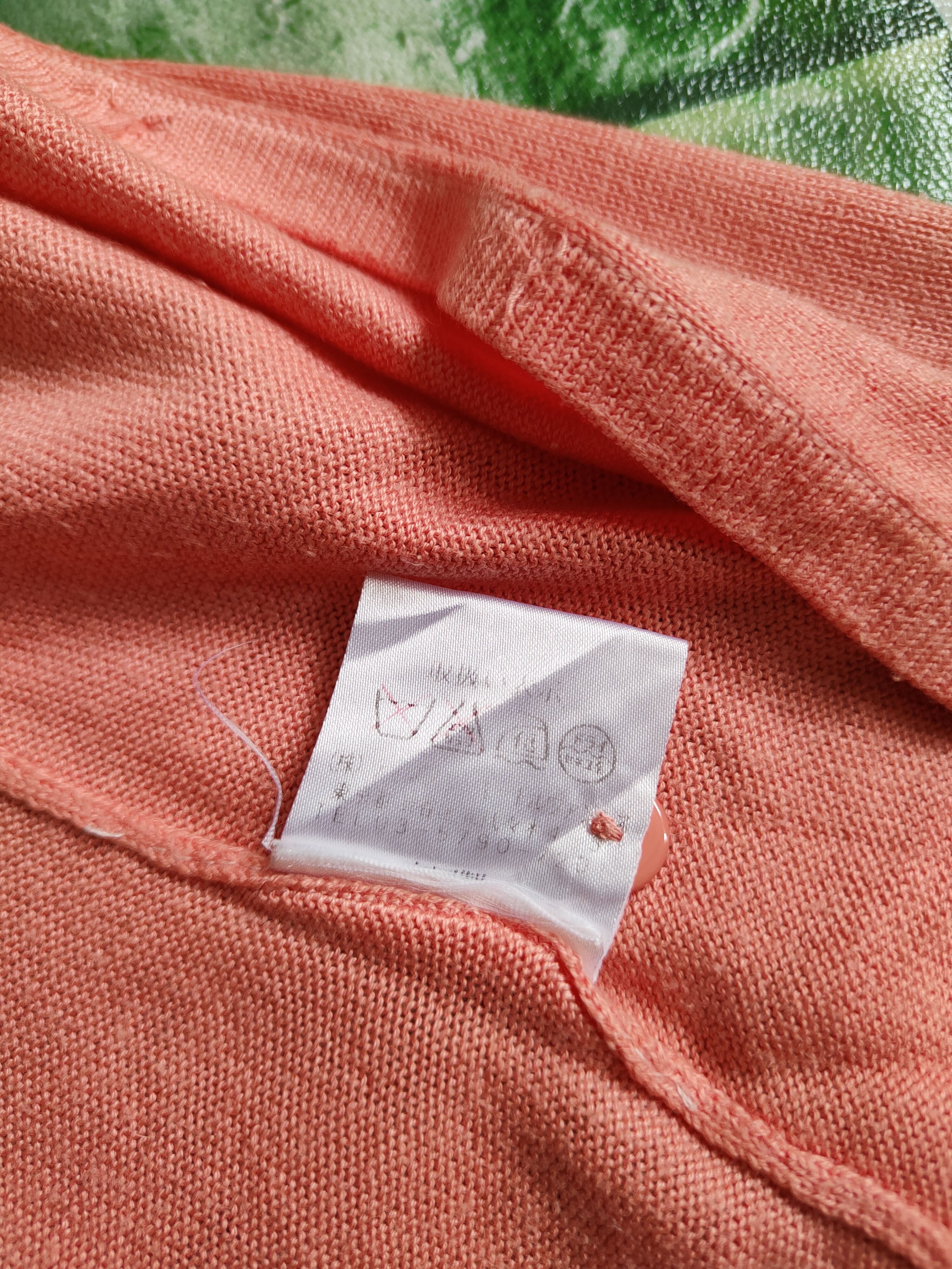 Japanese Brand × Vintage Laissë Passe Peach vintage Cardigan #S846 Size S / US 4 / IT 40 - 10 Thumbnail