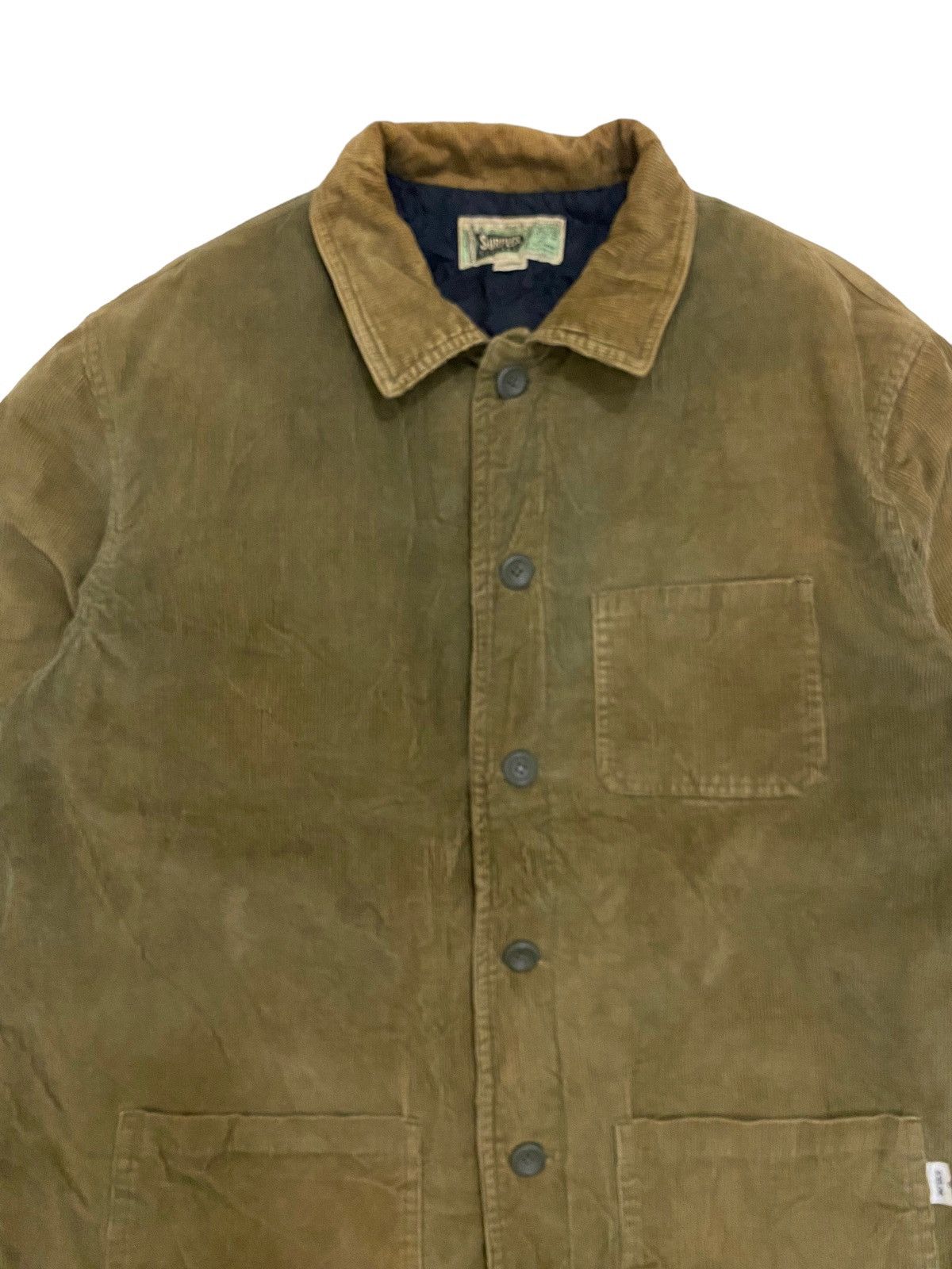 Vintage Vintage 1980 Surplus Corduroy Overshirt Jacket Size US L / EU 52-54 / 3 - 4 Thumbnail