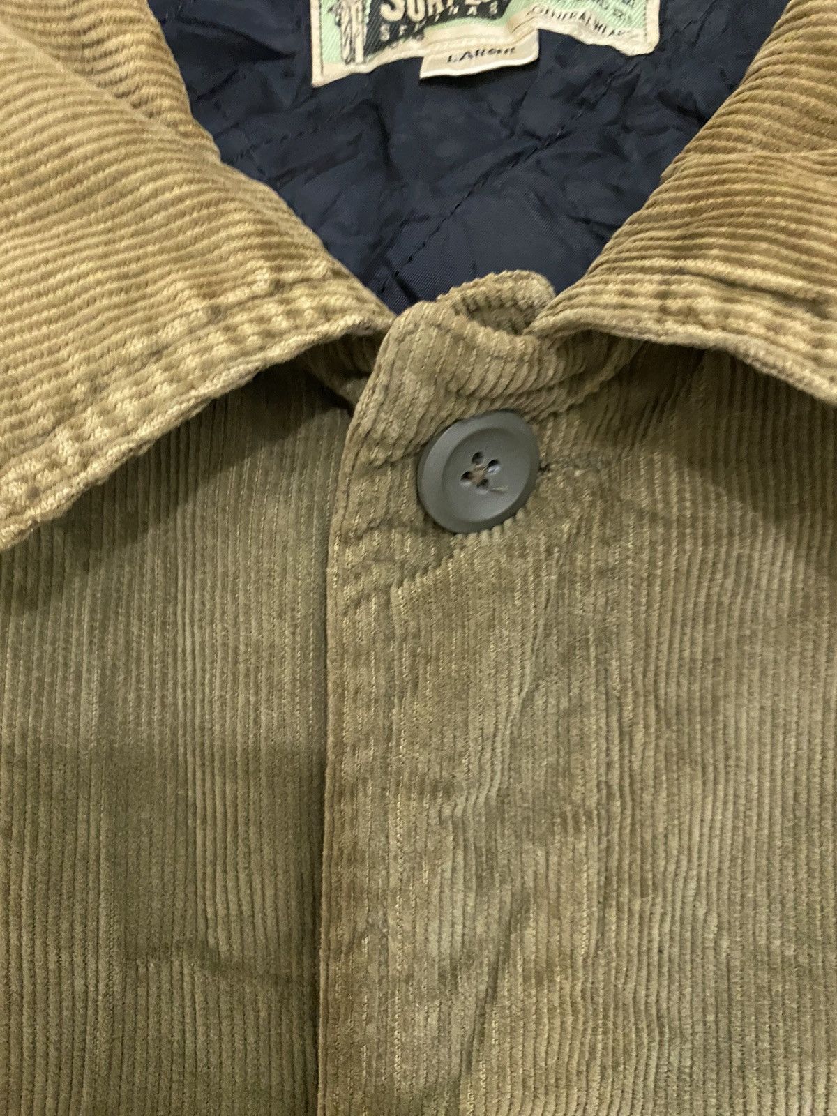 Vintage Vintage 1980 Surplus Corduroy Overshirt Jacket Size US L / EU 52-54 / 3 - 5 Thumbnail