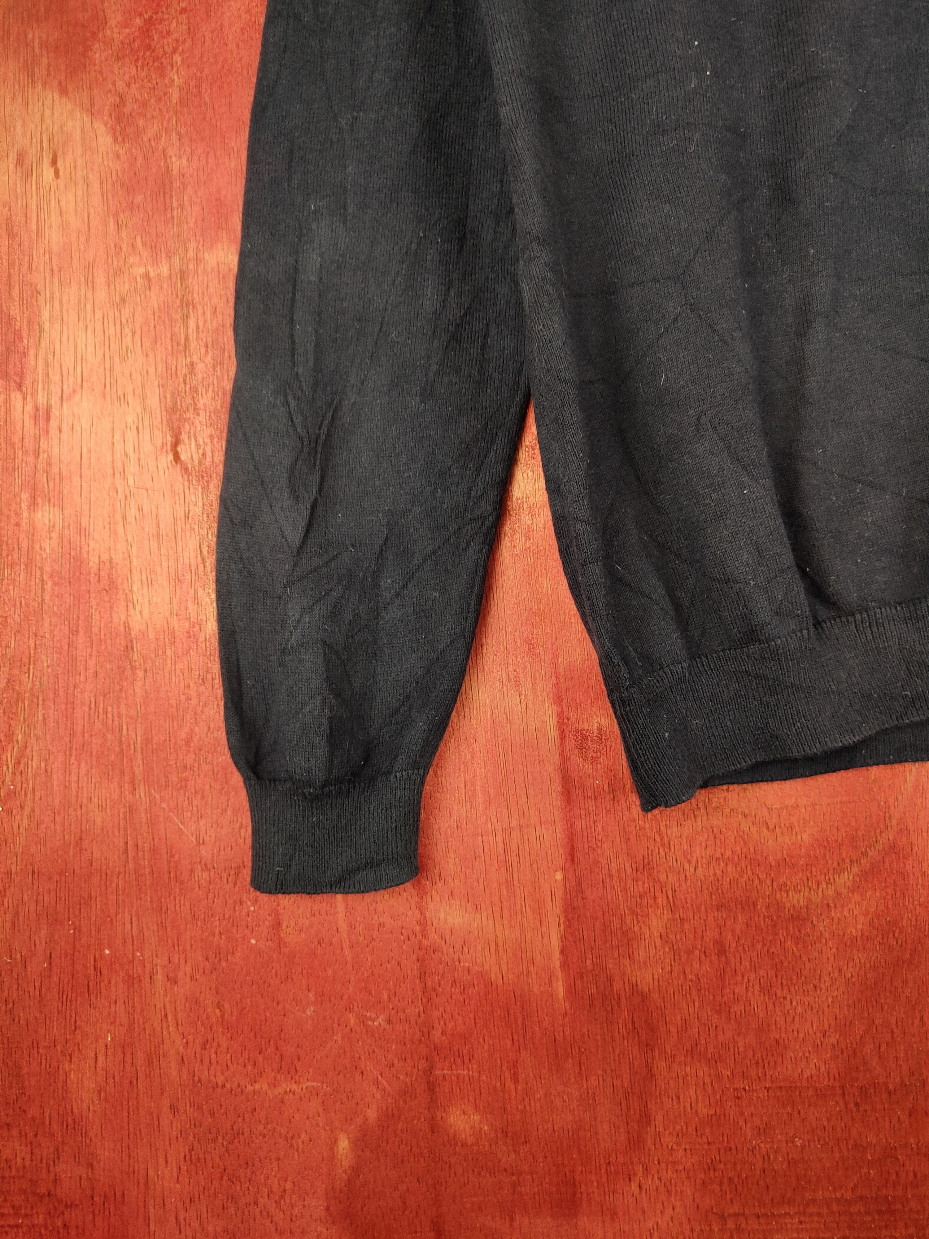 Japanese Brand × Uniqlo Uniqlo Dark Blue vintage Cardigan knitwear #S872 Size L / US 10 / IT 46 - 4 Thumbnail