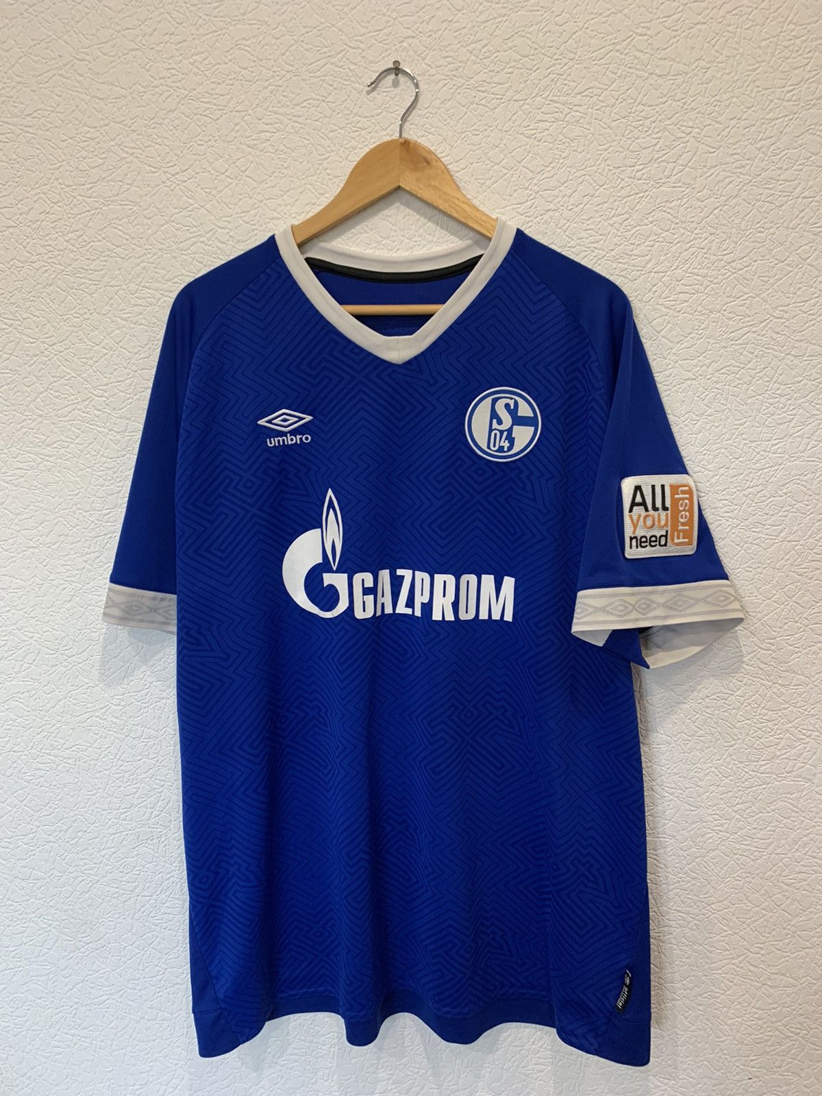 Maillot Schalke 04 Domicile 2020/2021 - Umbro - Homme Taille M - Bleu - Occasion