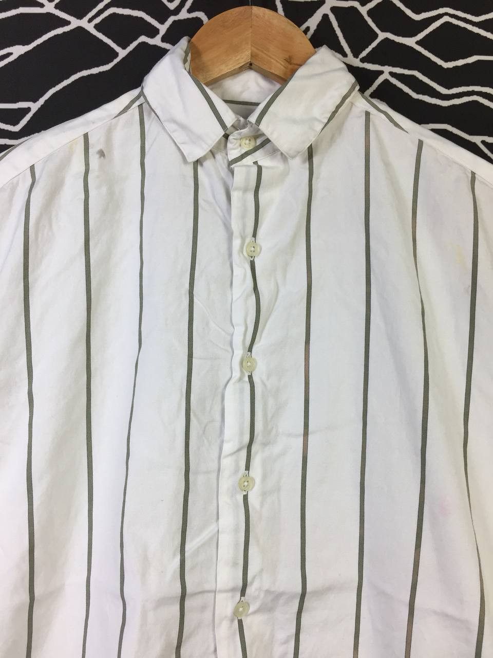 Gitman Bros. Gitman Bros Stripe Casual Longsleeve Shirt Size US L / EU 52-54 / 3 - 3 Thumbnail
