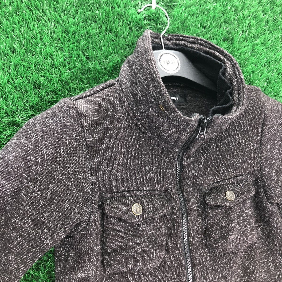 Japanese Brand × Vintage Vintage 13 Star Button Jacket For Kid by Valman Boys Size US XXS / EU 40 - 2 Thumbnail