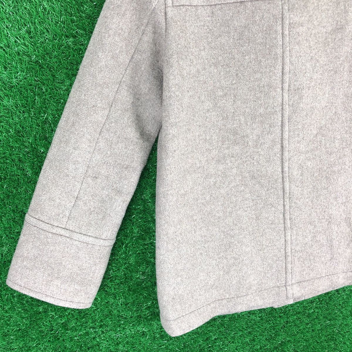 Japanese Brand Vintage 80's Vert áche Wool Zipper Jacket Hoodie Size XS / US 0-2 / IT 36-38 - 6 Thumbnail