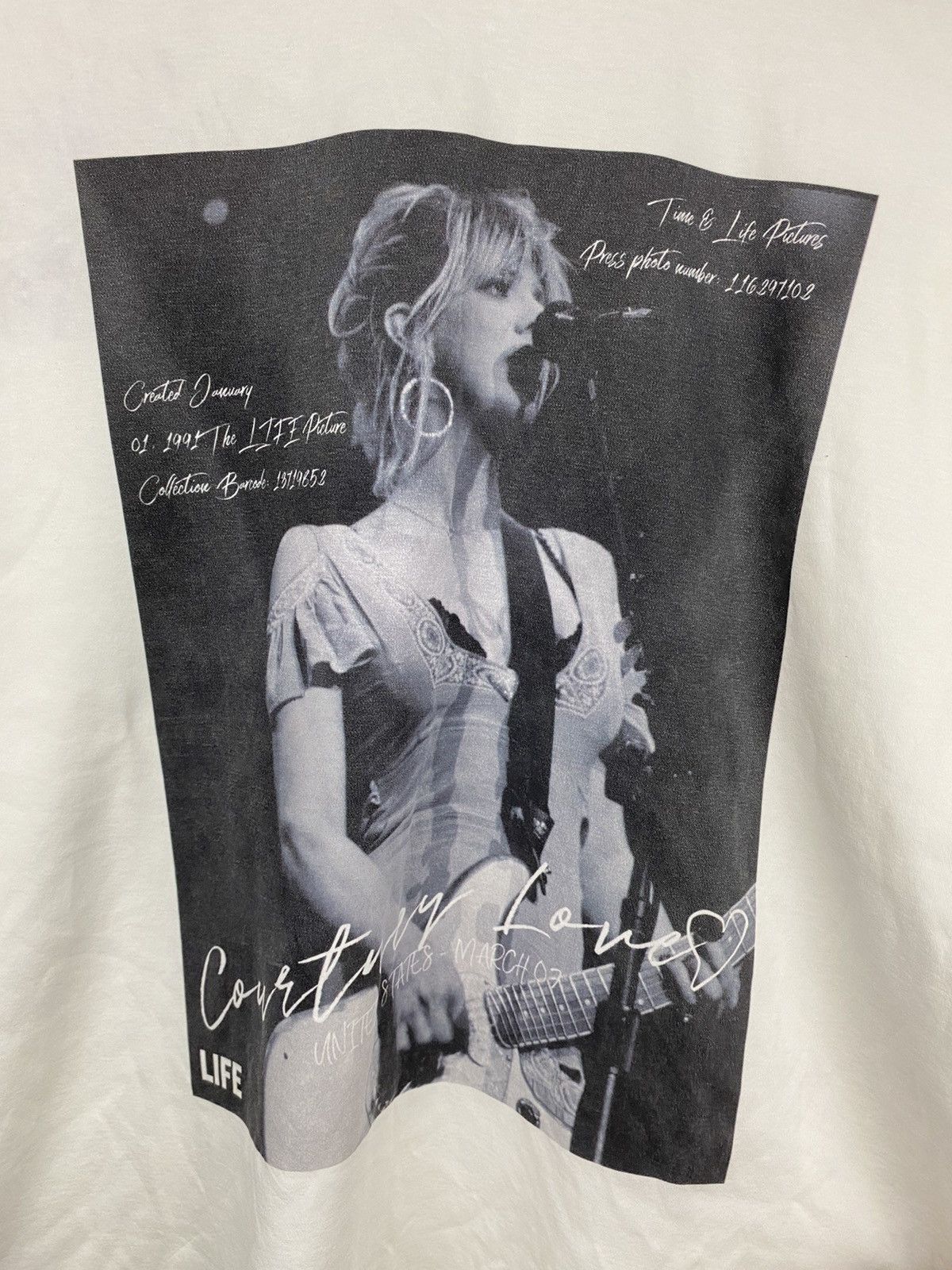 Band Tees Courtney Love of Hole Band T-shirt Size US M / EU 48-50 / 2 - 2 Thumbnail