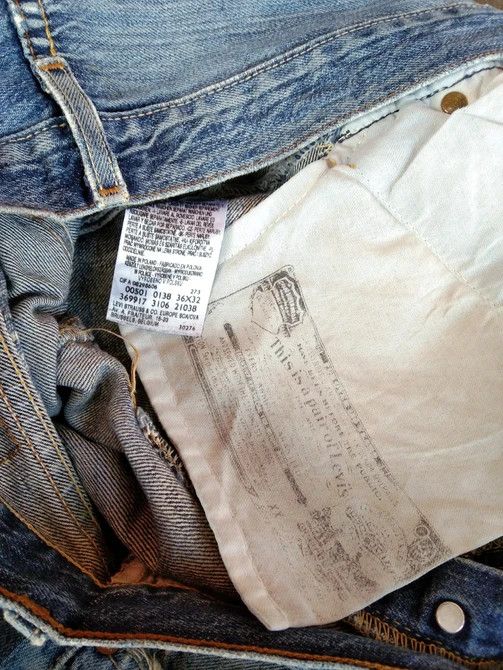 Levi's Vintage Levi's 501 Straight Leg Distressed Jeans 36x32 Size US 36 / EU 52 - 8 Thumbnail