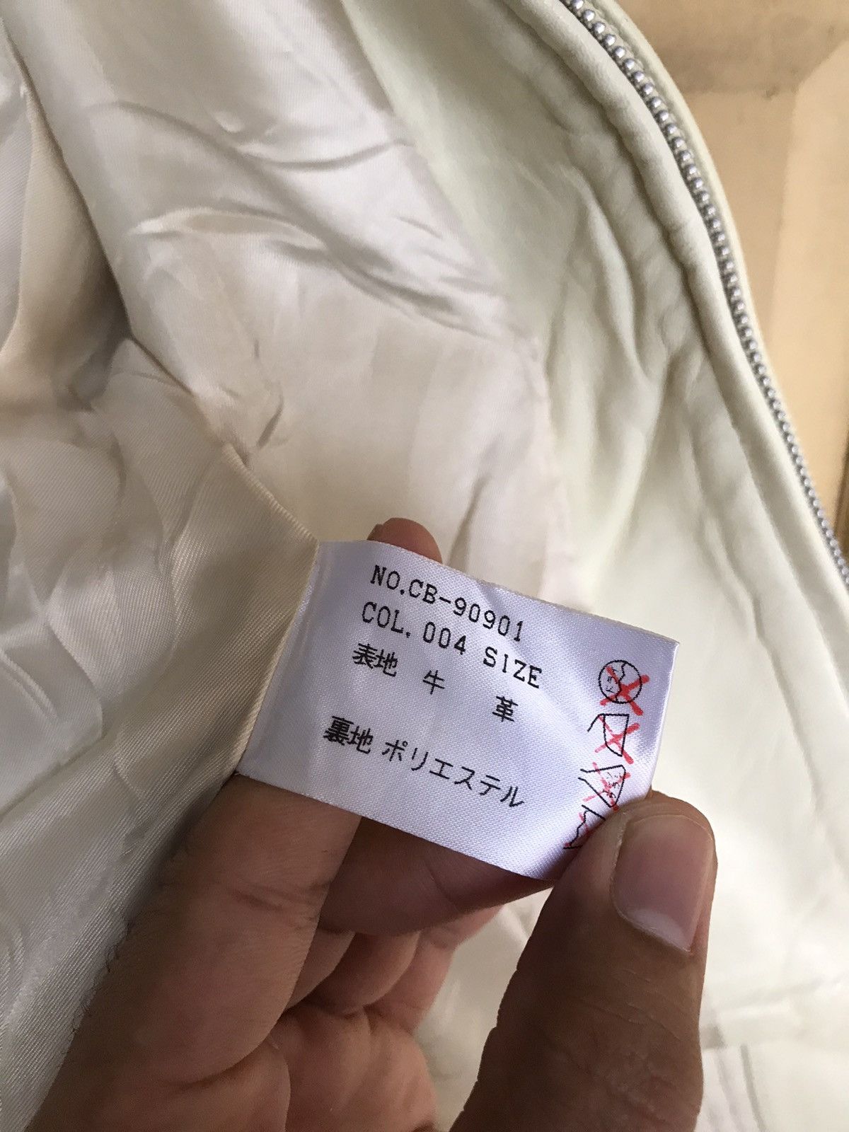 Japanese Brand Nice❗️Cab Tine Leather Bomber Jackets Women Made in Japan Size S / US 4 / IT 40 - 5 Thumbnail