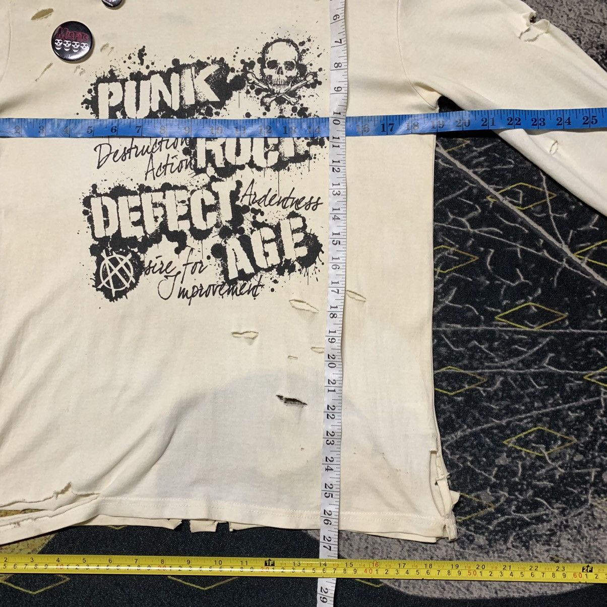 Japanese Brand × Seditionaries ✨THRUXTON ANARCHY PUNK ROCK TRASH DESTROYED CUSTOM LS TEES Size US M / EU 48-50 / 2 - 9 Thumbnail