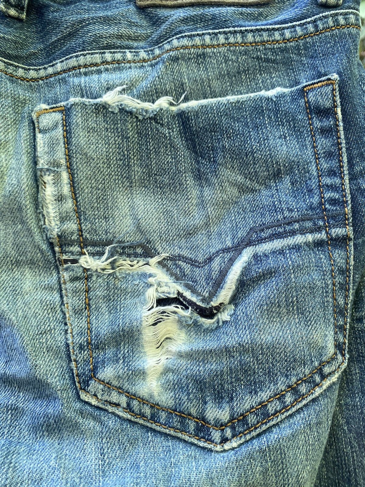 Designer × Diesel × Vintage Vintage diesel viker r box denim pants Size US 32 / EU 48 - 6 Thumbnail