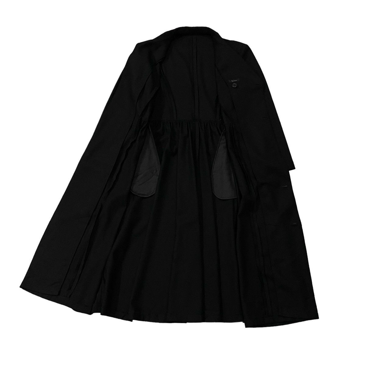 Y's Y’s Bis By Yohji Yamamoto Wool Gown Long Dress Size S / US 4 / IT 40 - 16 Thumbnail