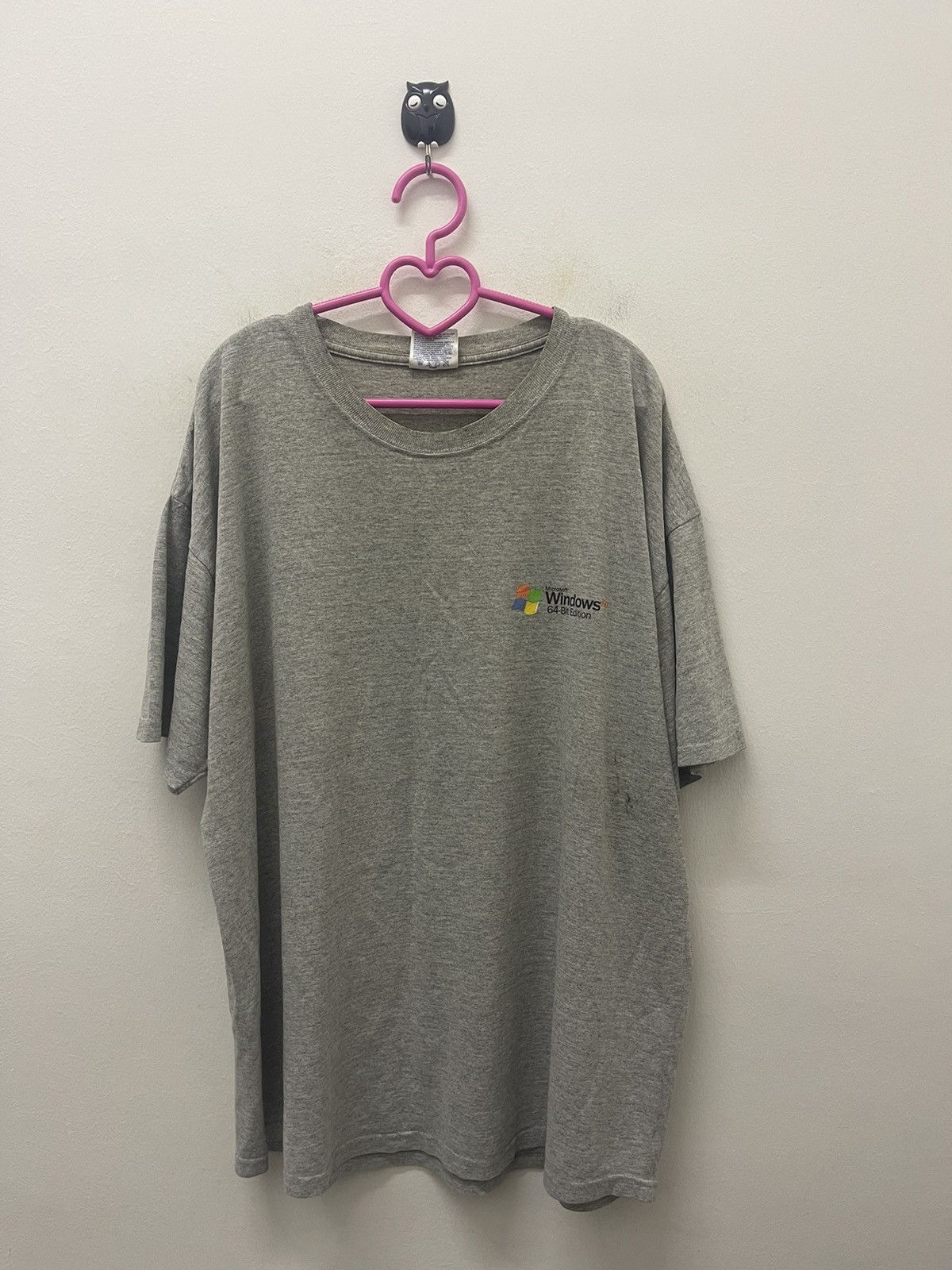 Microsoft Rare Vintage MICROSOFT WINDOWS 64-Bit Edition Promo Thrashed Size US XL / EU 56 / 4 - 2 Thumbnail