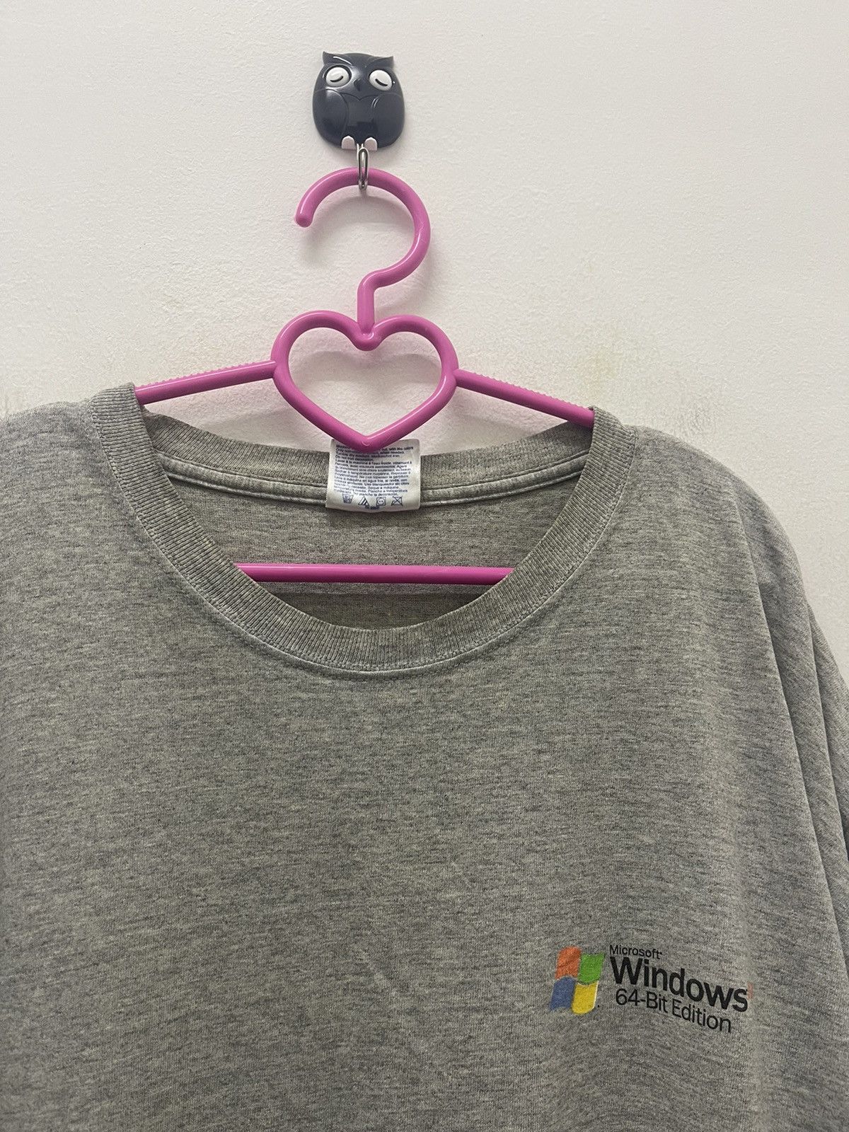 Microsoft Rare Vintage MICROSOFT WINDOWS 64-Bit Edition Promo Thrashed Size US XL / EU 56 / 4 - 3 Thumbnail