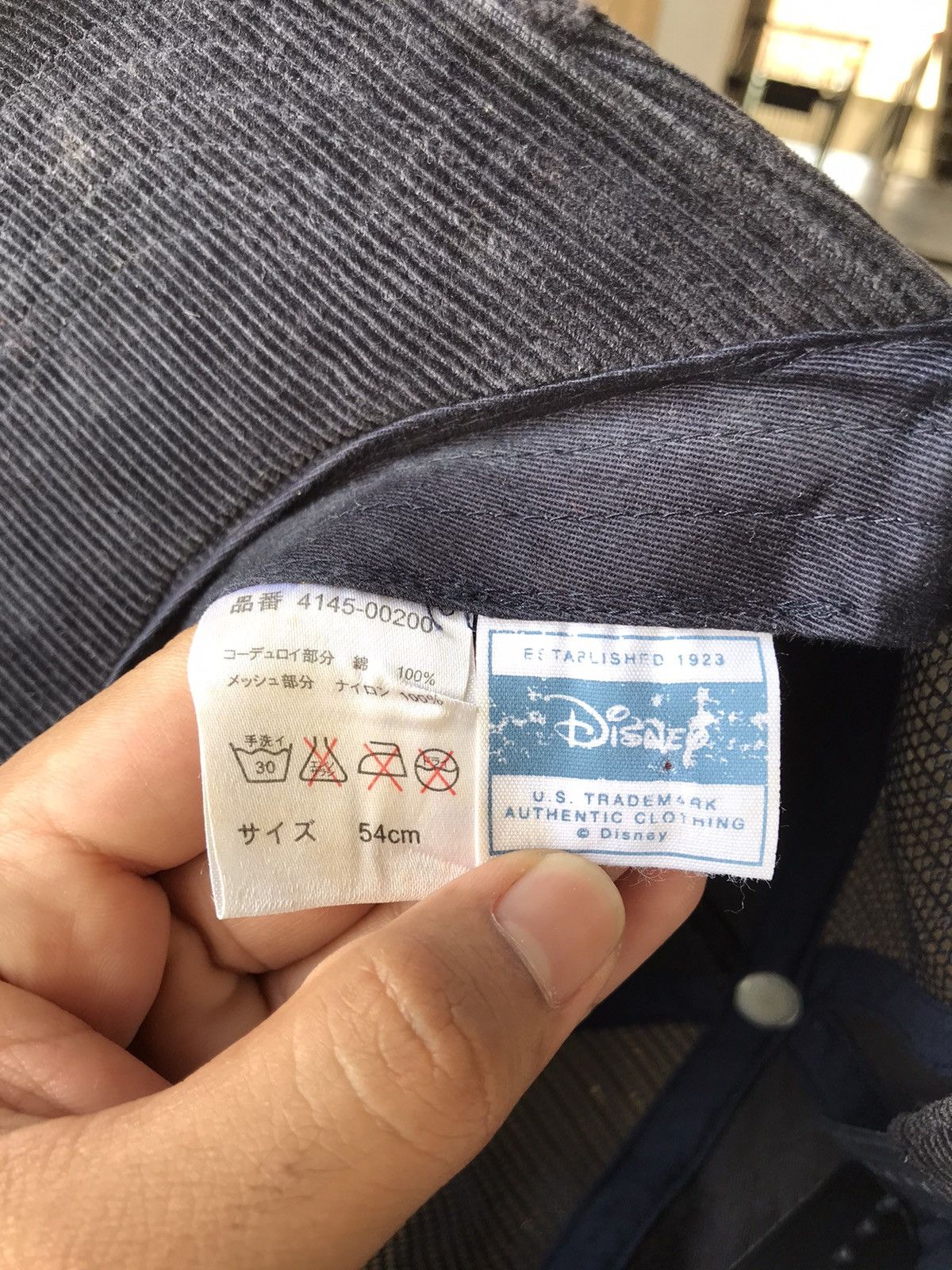 Vintage Rare❗️Vintage Mickey Mouse Corduroy Half Trucker Hats Size ONE SIZE - 13 Thumbnail