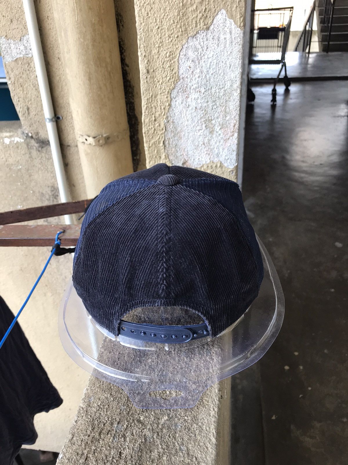 Vintage Rare❗️Vintage Mickey Mouse Corduroy Half Trucker Hats Size ONE SIZE - 4 Thumbnail