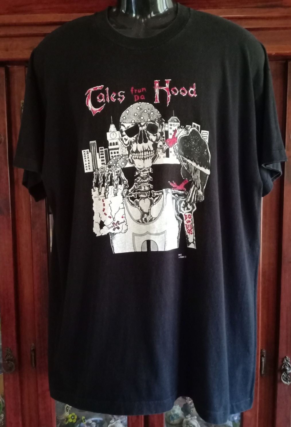 Expert Horror × Rap Tees × Vintage Vintage 90s Tales From The Hood Movie Parody T-shirt Size US XL / EU 56 / 4 - 1 Thumbnail