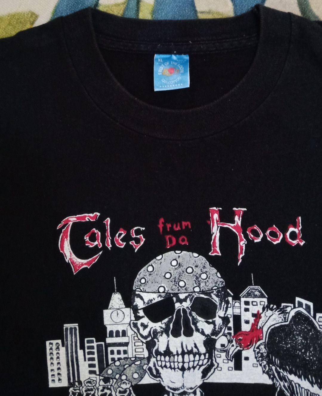 Expert Horror × Rap Tees × Vintage Vintage 90s Tales From The Hood Movie Parody T-shirt Size US XL / EU 56 / 4 - 11 Thumbnail