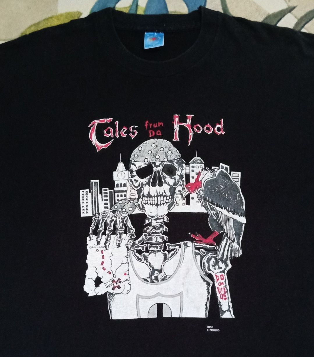 Expert Horror × Rap Tees × Vintage Vintage 90s Tales From The Hood Movie Parody T-shirt Size US XL / EU 56 / 4 - 4 Thumbnail