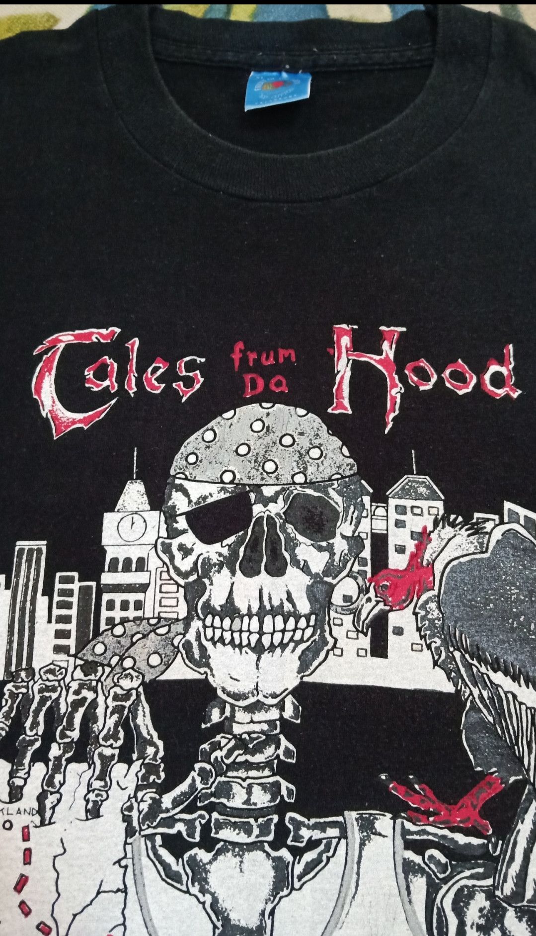 Expert Horror × Rap Tees × Vintage Vintage 90s Tales From The Hood Movie Parody T-shirt Size US XL / EU 56 / 4 - 10 Thumbnail