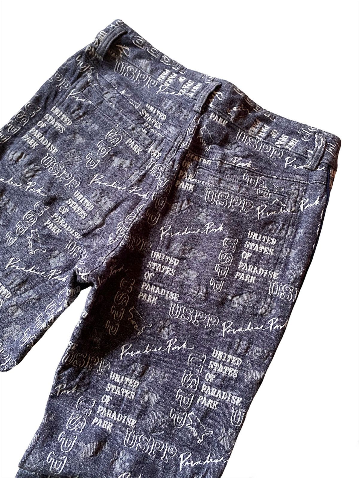 Japanese Brand × Vintage Vintage United States Paradise Streetwear Overprint Pant Size 29" - 5 Thumbnail