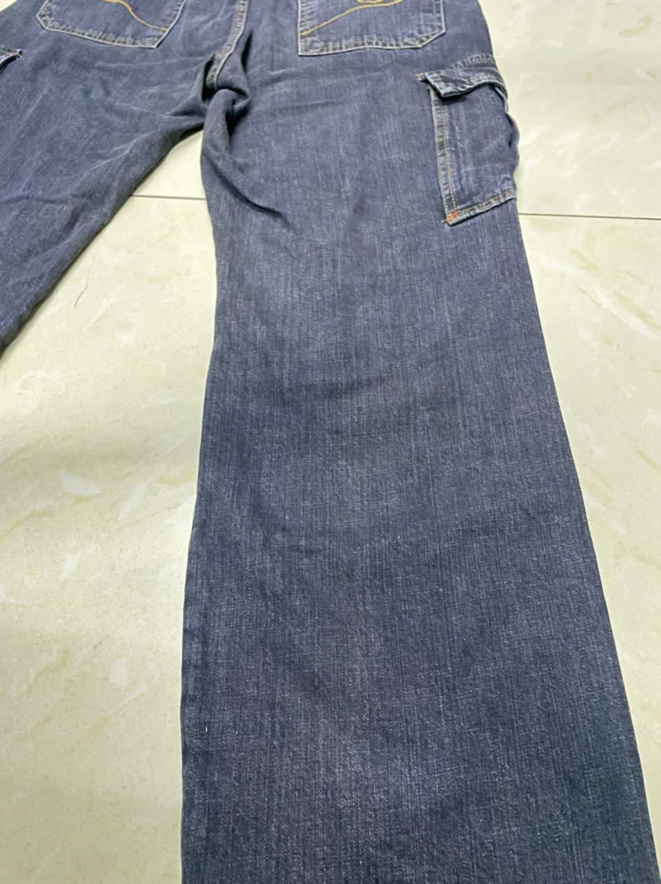 JNCO × Tribal Streetwear Vintage Piko Surf Cargo Denim Size US 28 / EU 44 - 5 Thumbnail