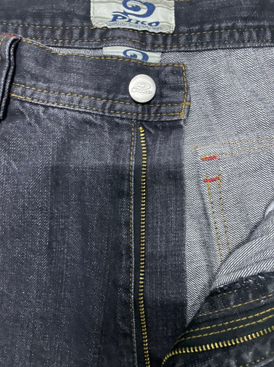 JNCO × Tribal Streetwear Vintage Piko Surf Cargo Denim Size US 28 / EU 44 - 10 Thumbnail
