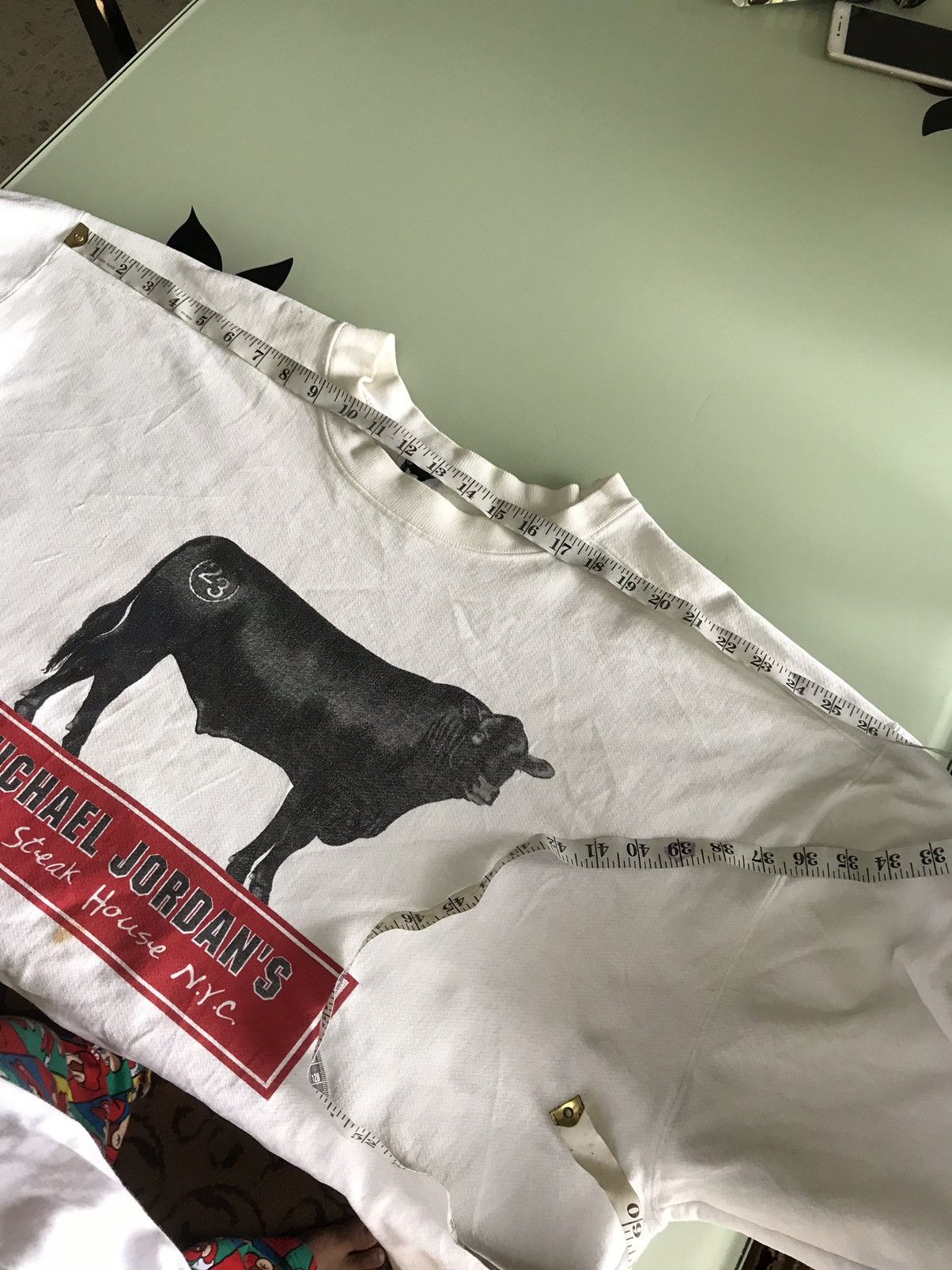 Jordan Brand Vintage Michael Jordan The Steak House Baggy Sweatshirt Size US XXL / EU 58 / 5 - 16 Thumbnail