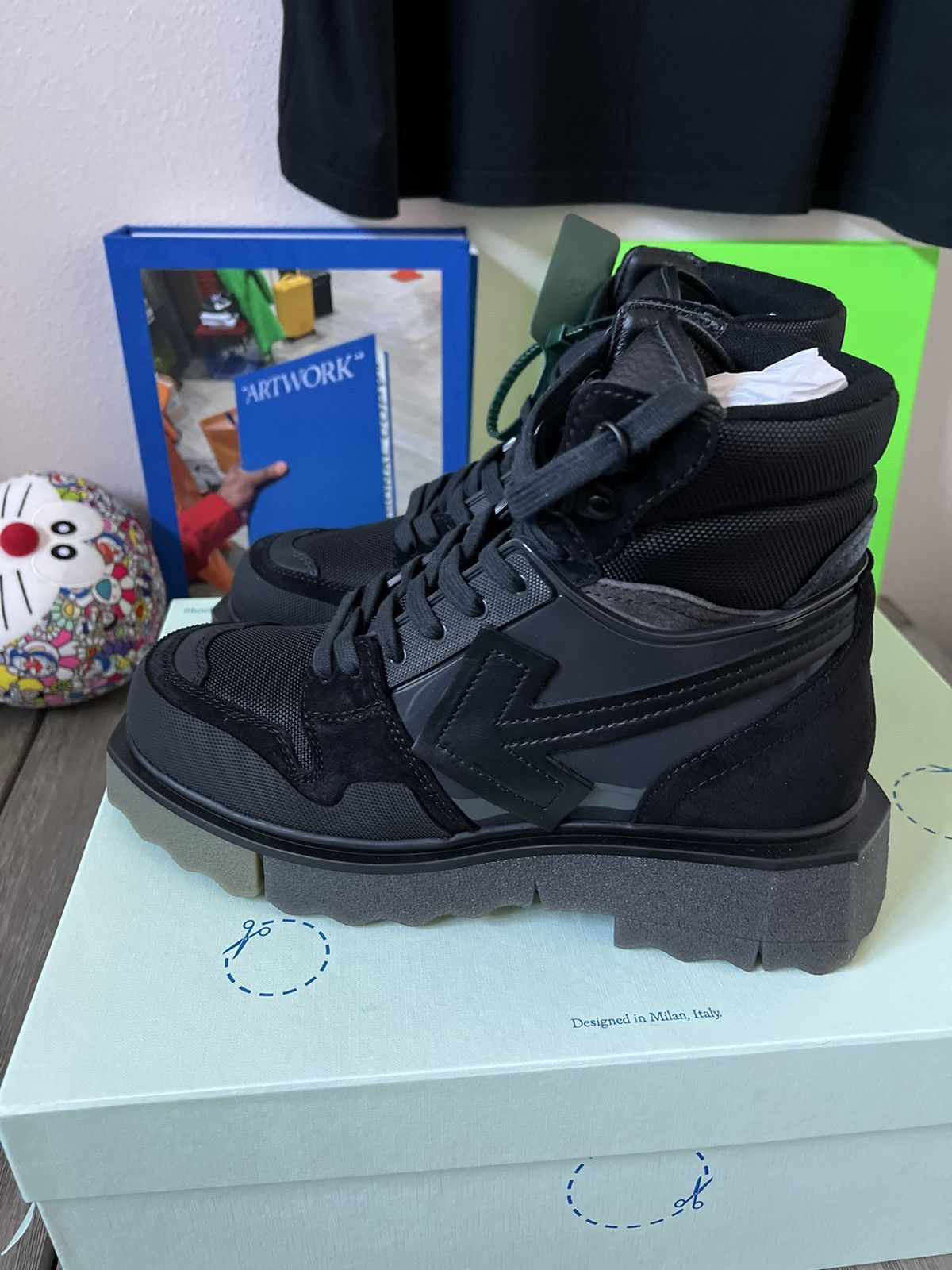 Off-White Off-White Hiking Sponge Boots Size US 8 / EU 41 - 2 Thumbnail