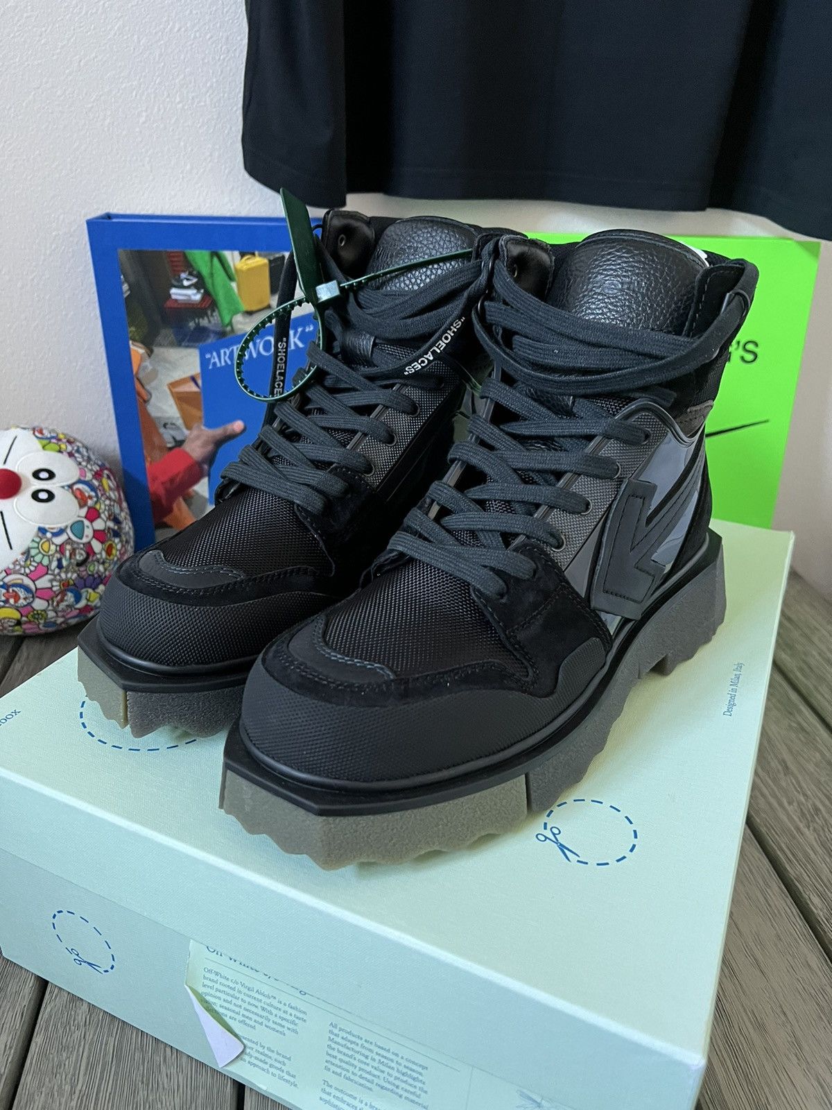 Off-White Off-White Hiking Sponge Boots Size US 8 / EU 41 - 1 Thumbnail