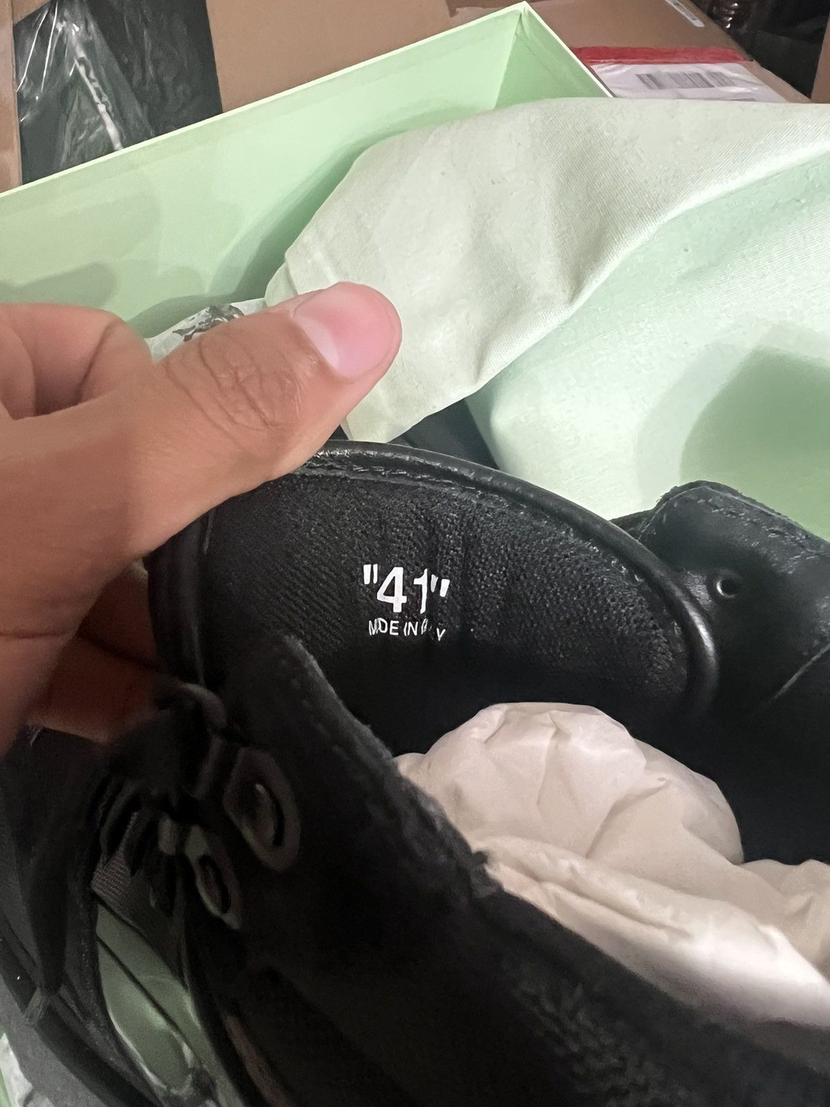 Off-White Off-White Hiking Sponge Boots Size US 8 / EU 41 - 9 Thumbnail