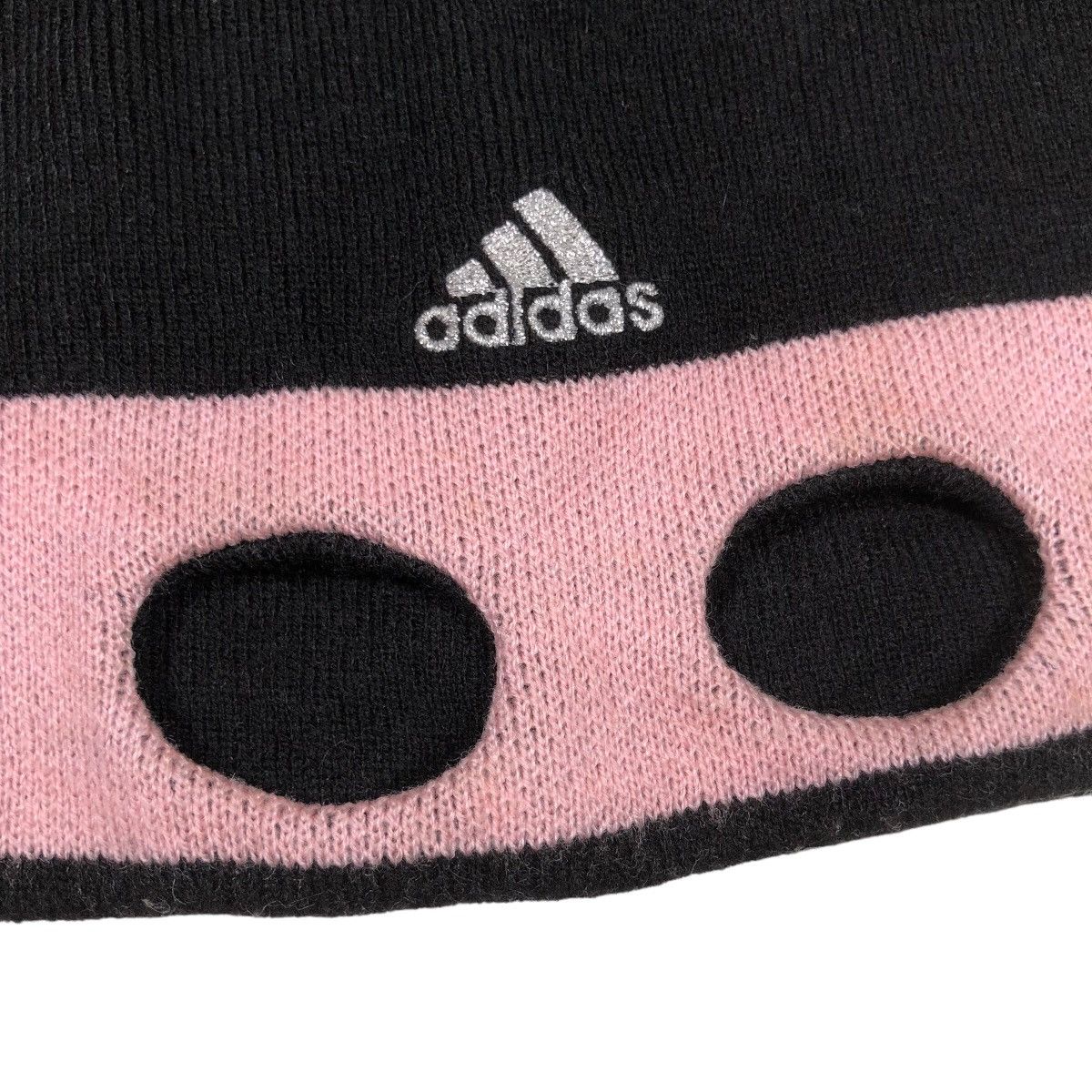Adidas Rare Adidas Ski Eye Holes Beanie Hat Size ONE SIZE - 3 Thumbnail