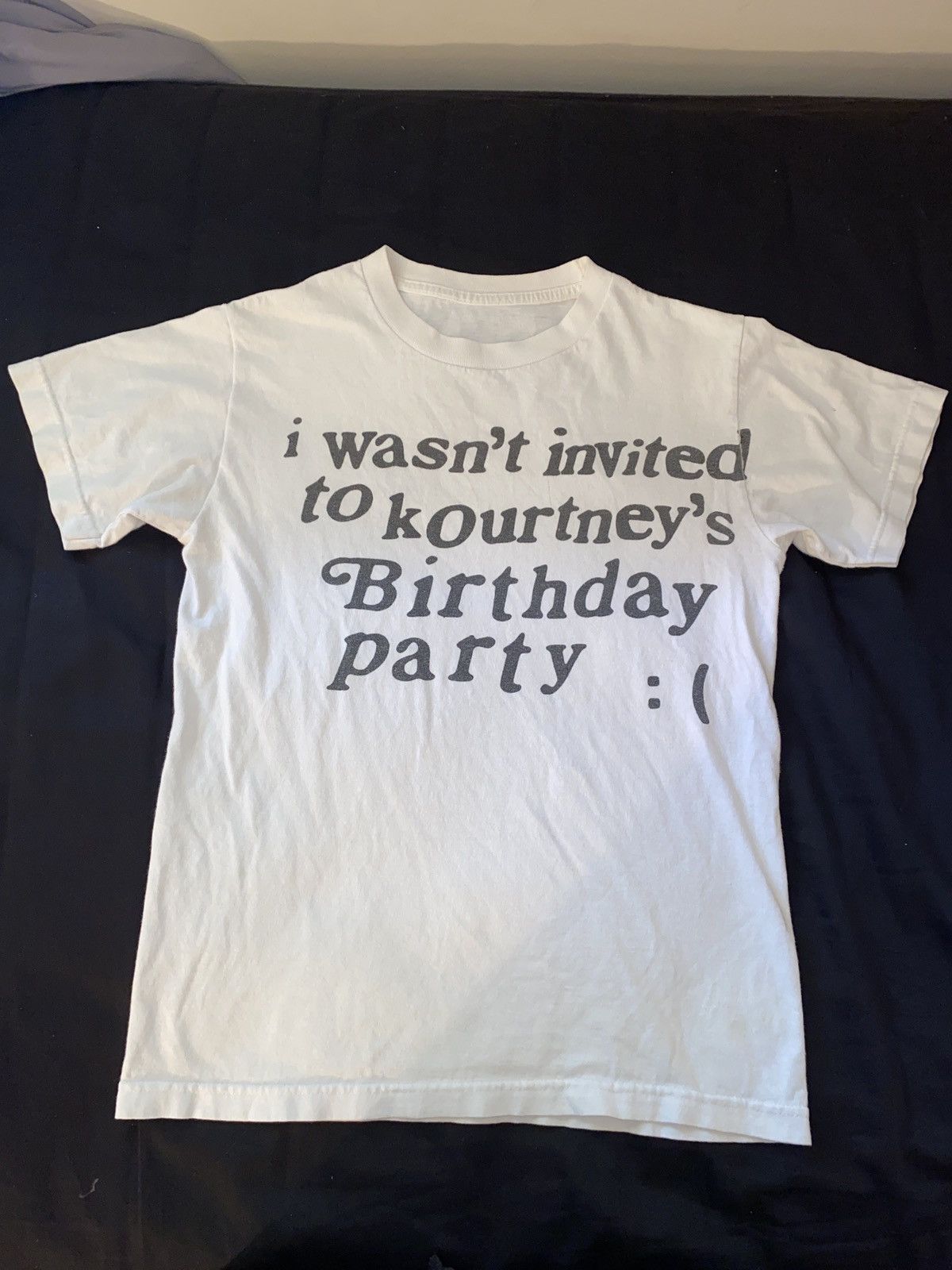 Joy Divizn i wasnt invited to kourtneys birthday party tee Size US S / EU 44-46 / 1 - 1 Thumbnail