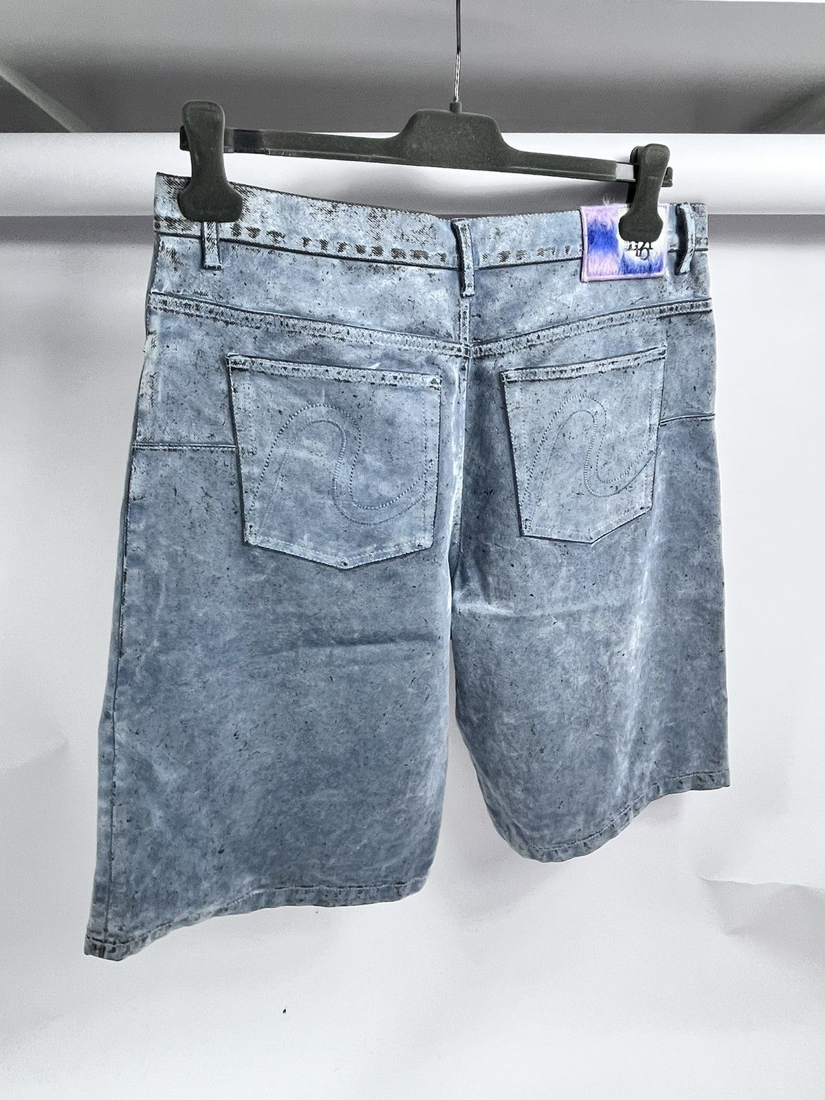 Dior × ERL Velvety Distressed Short Size US 32 / EU 48 - 2 Thumbnail