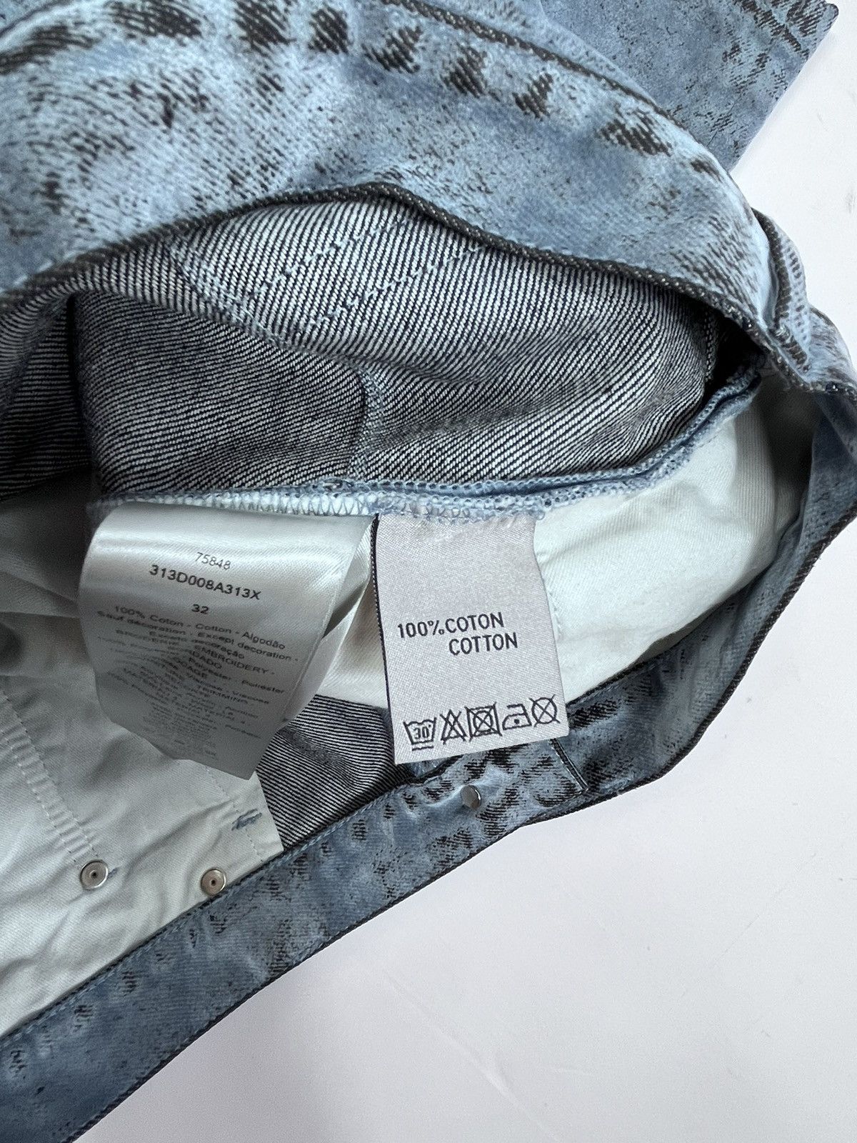 Dior × ERL Velvety Distressed Short Size US 32 / EU 48 - 12 Thumbnail