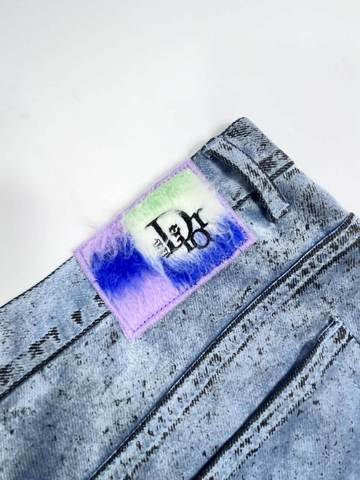 Dior × ERL Velvety Distressed Short Size US 32 / EU 48 - 8 Thumbnail