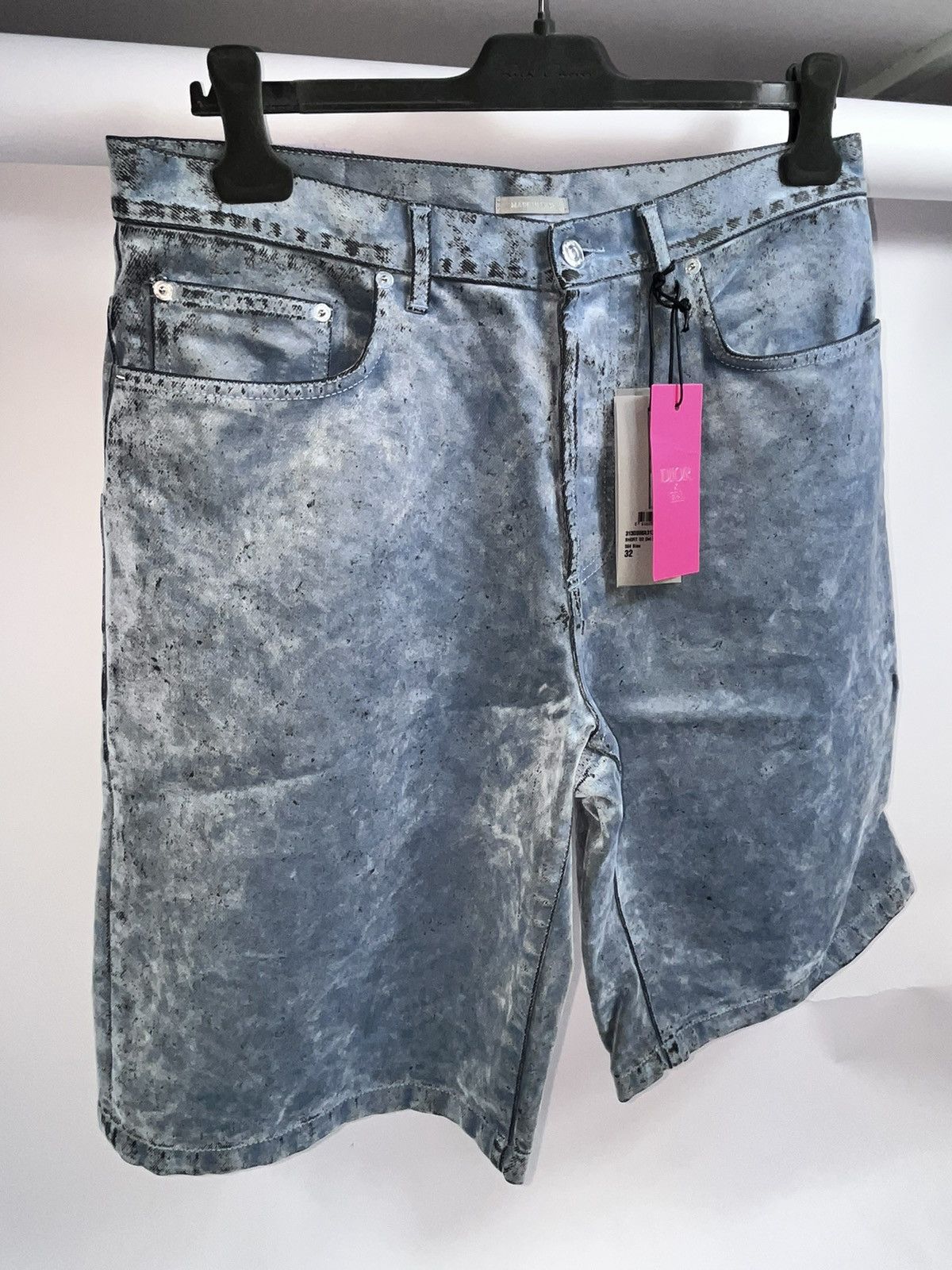 Dior × ERL Velvety Distressed Short Size US 32 / EU 48 - 3 Thumbnail