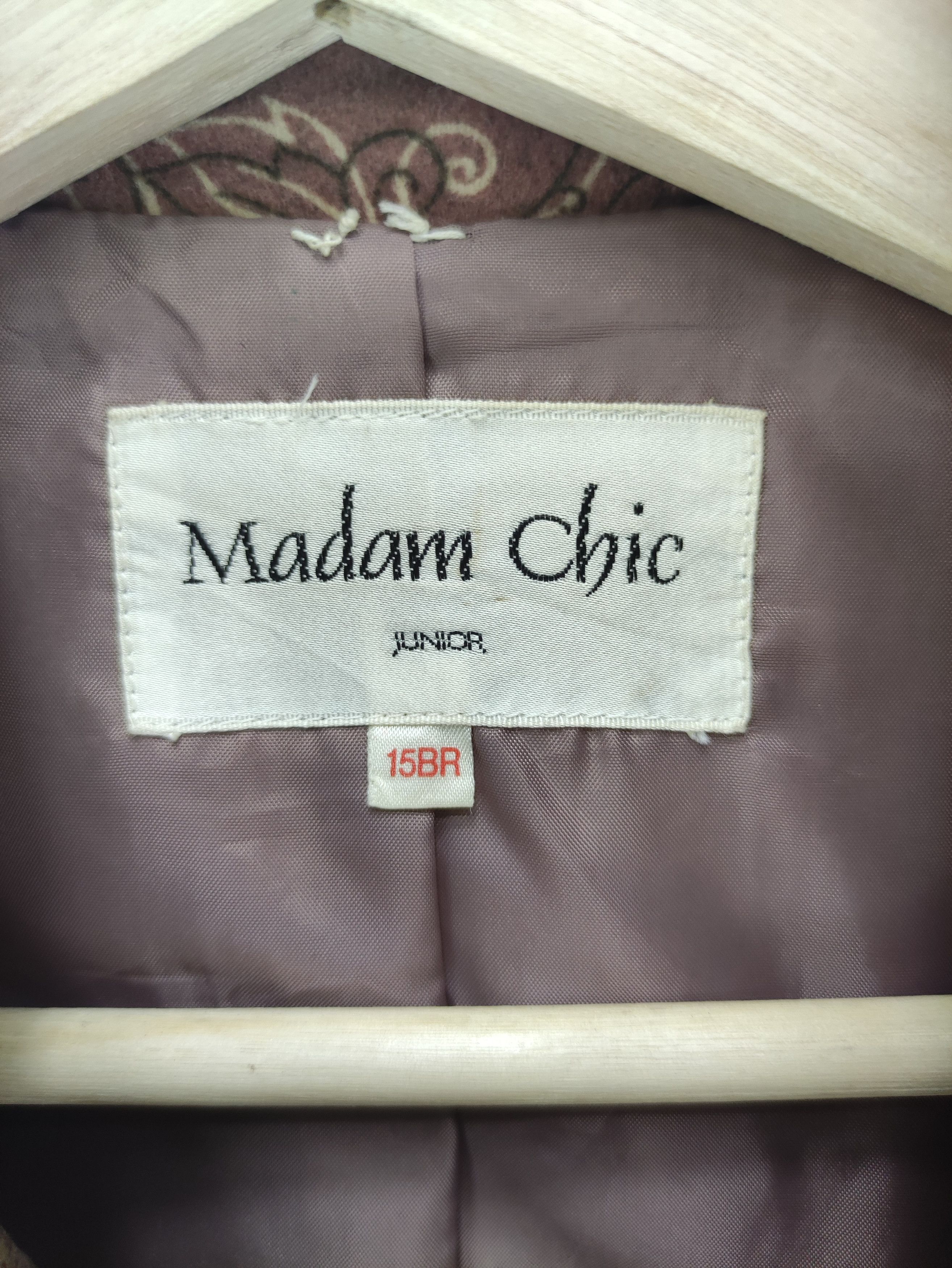 Japanese Brand Vintage Madam Chic Jacket Zipper Size US XXL / EU 58 / 5 - 2 Thumbnail