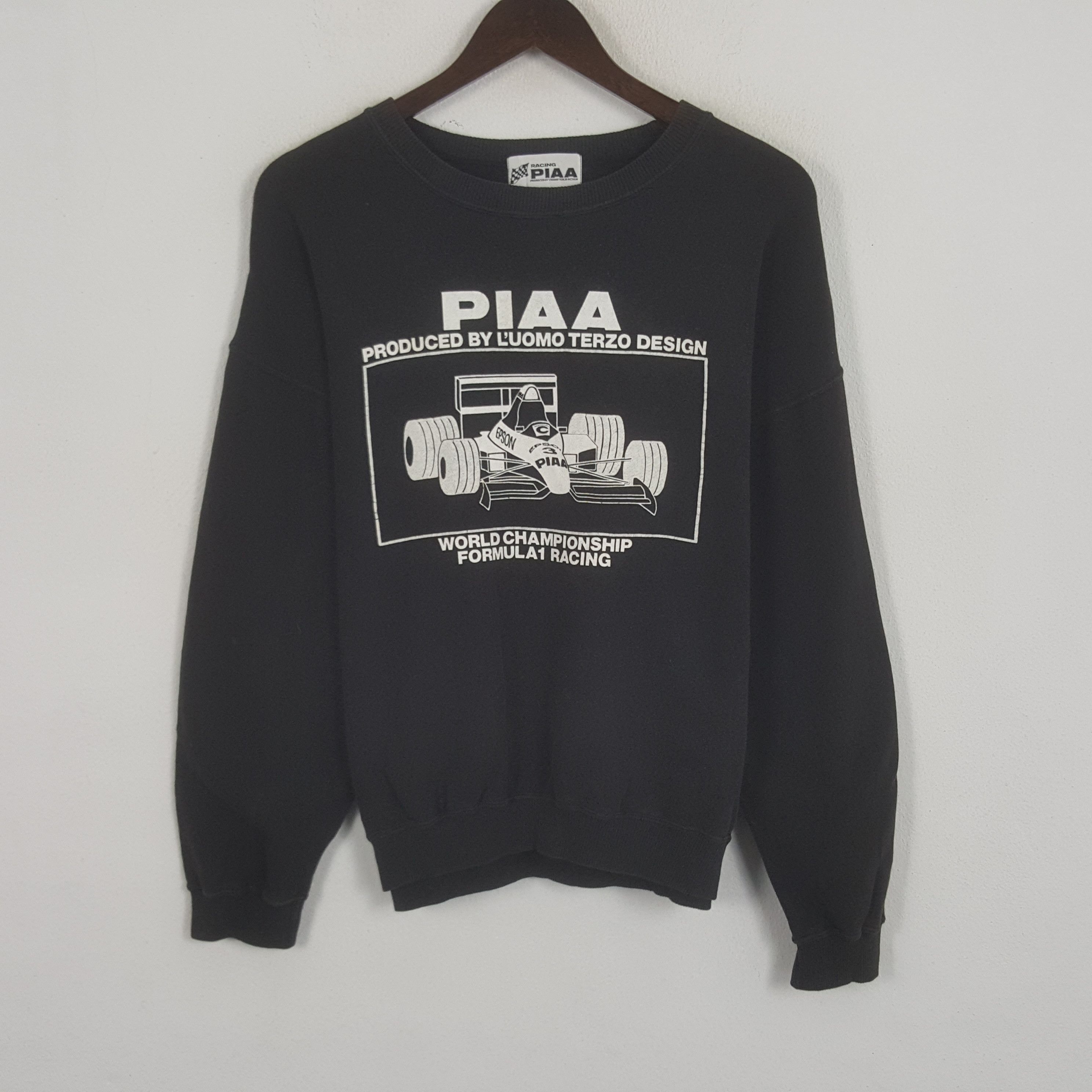 Vintage Vintage Motor Sports PIAA Sweatshirt Size US L / EU 52-54 / 3 - 1 Thumbnail