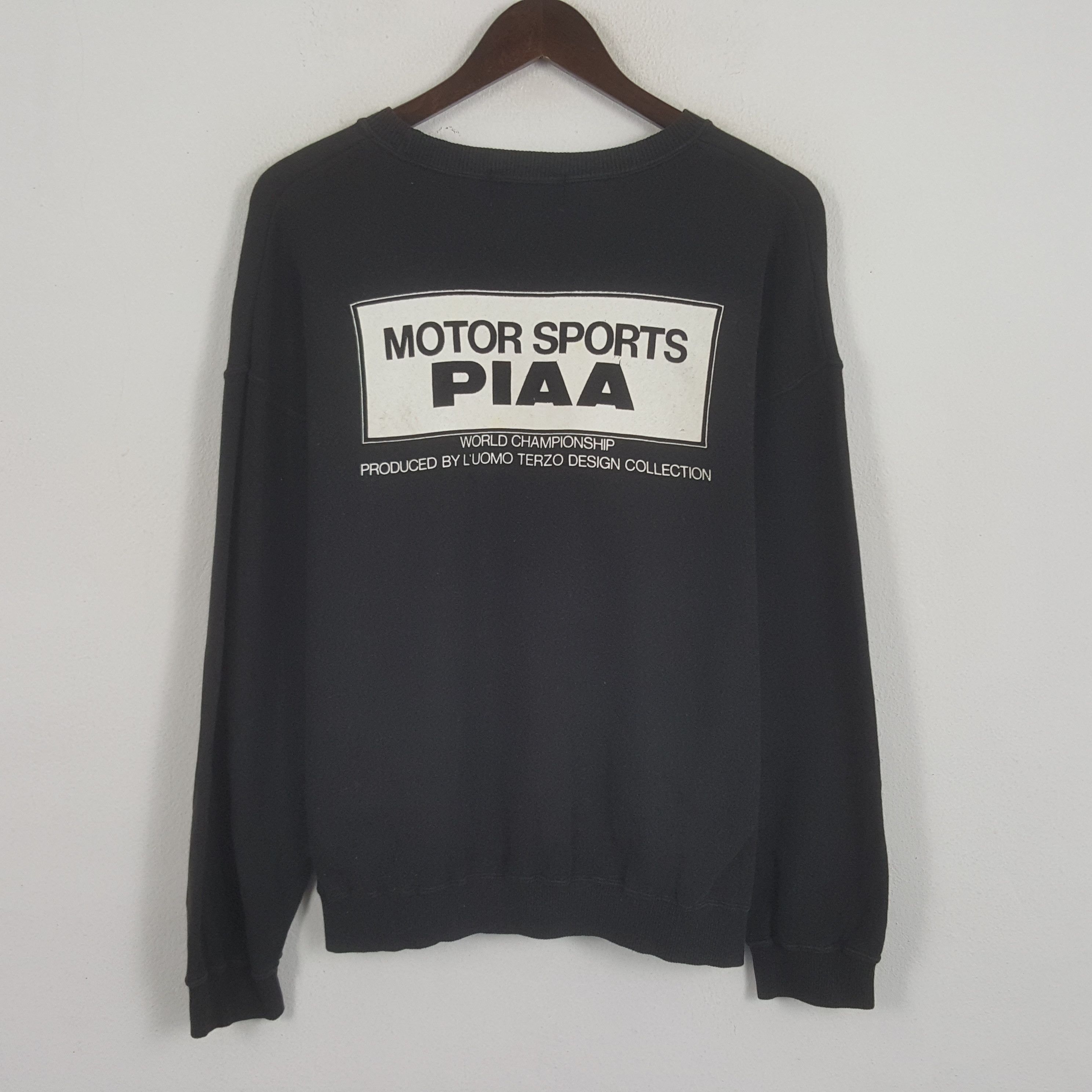 Vintage Vintage Motor Sports PIAA Sweatshirt Size US L / EU 52-54 / 3 - 3 Thumbnail