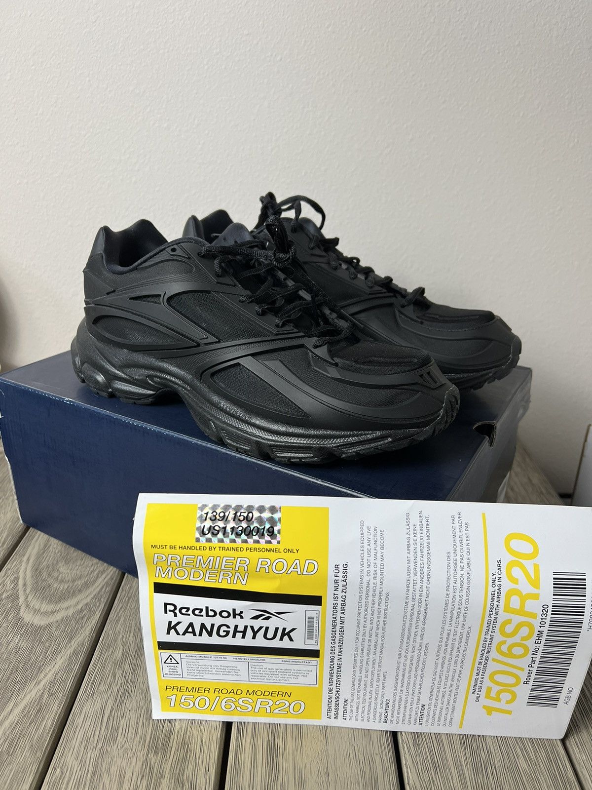 KANGHYUK × Reebok Reebok Premier Modern Kanghyuk Black Size US 11 / EU 44 - 1 Thumbnail