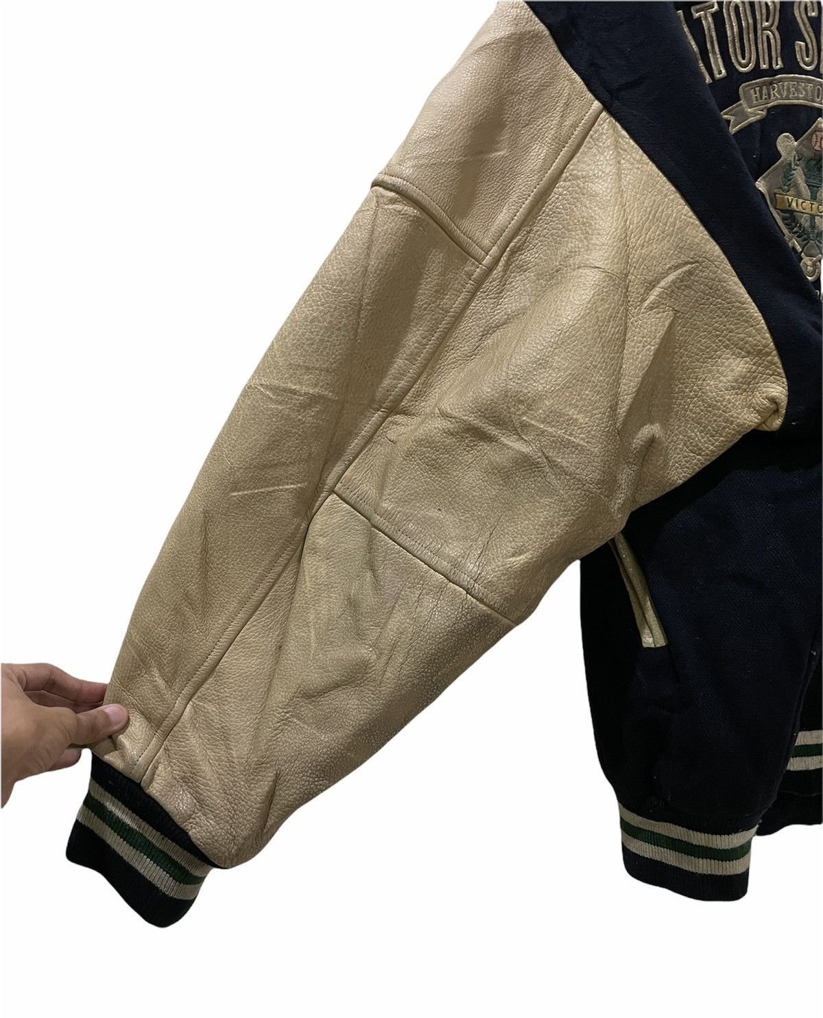McGregor 🔥VERYRARE🔥Vintage Mcgregor Wool Leather Varsity Jacket Size US XXL / EU 58 / 5 - 8 Thumbnail