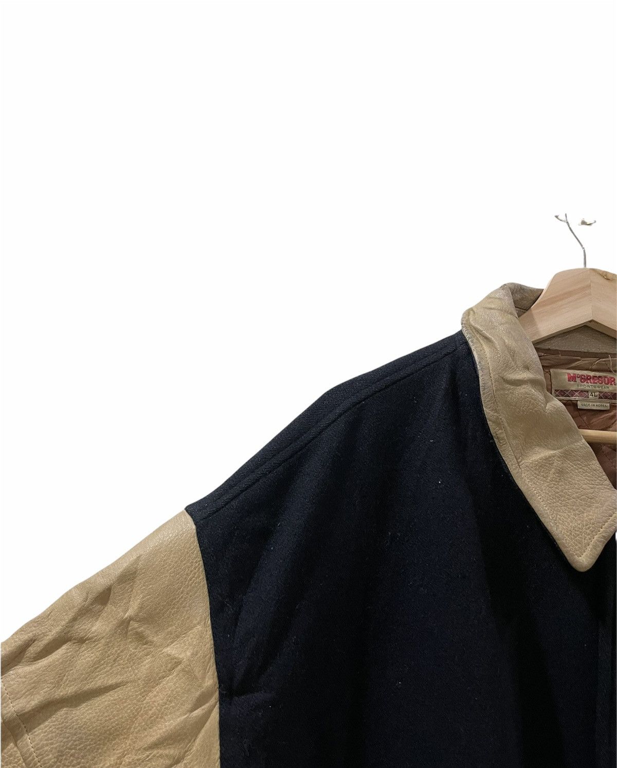 McGregor 🔥VERYRARE🔥Vintage Mcgregor Wool Leather Varsity Jacket Size US XXL / EU 58 / 5 - 14 Thumbnail