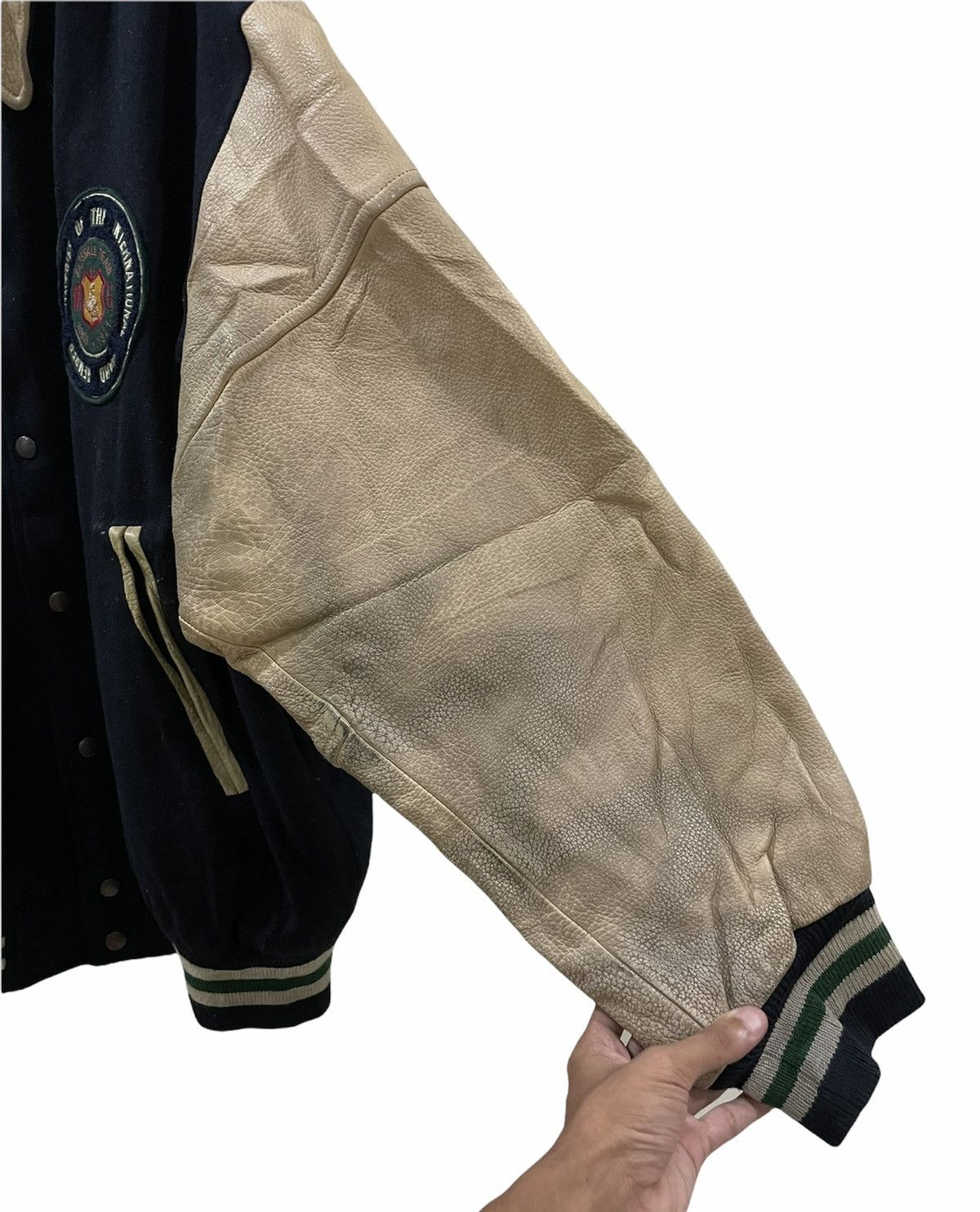 McGregor 🔥VERYRARE🔥Vintage Mcgregor Wool Leather Varsity Jacket Size US XXL / EU 58 / 5 - 11 Thumbnail