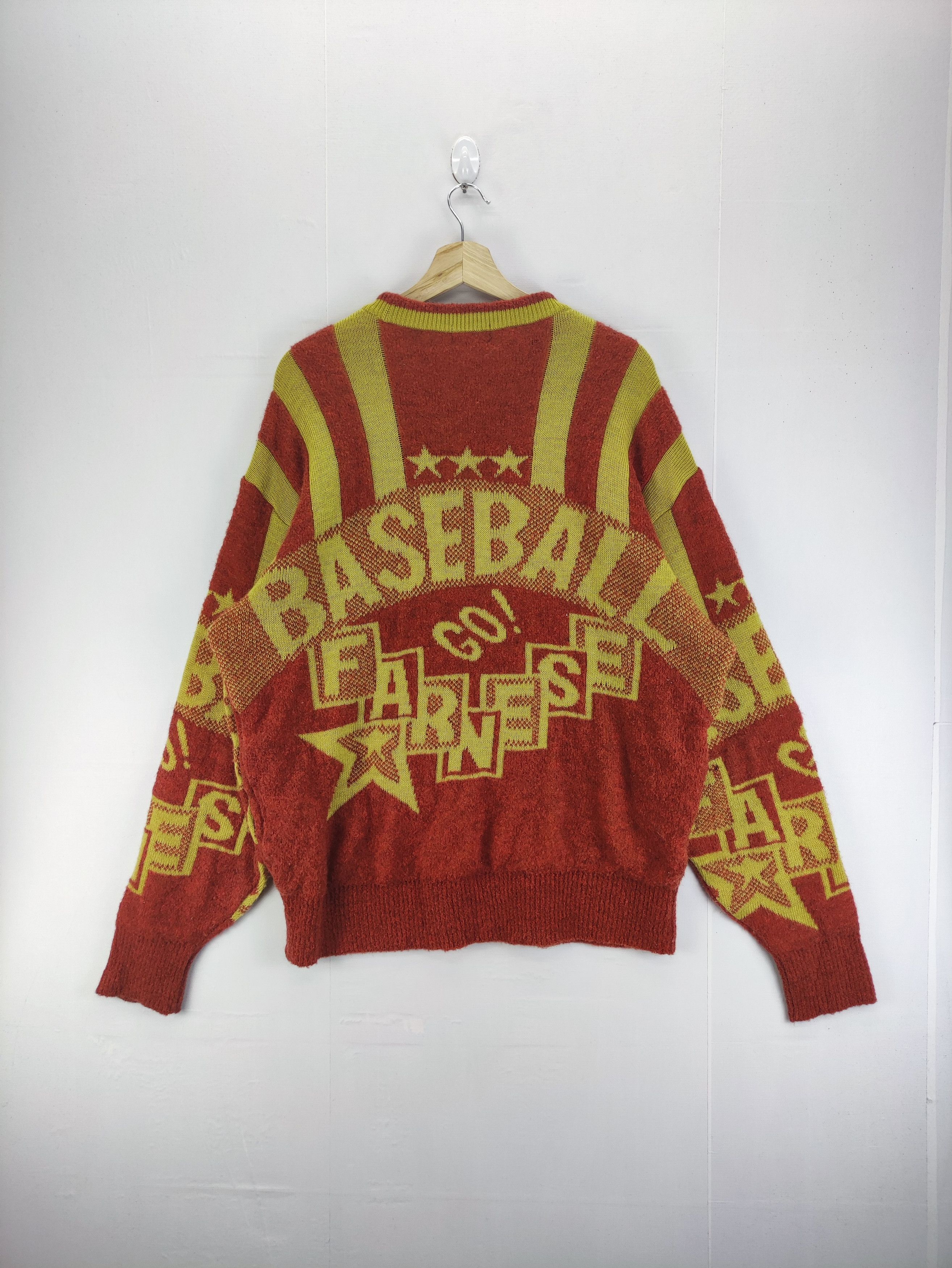 Aran Isles Knitwear Vintage knit Wool Sweater Jumper By Farnese Size US XL / EU 56 / 4 - 7 Thumbnail