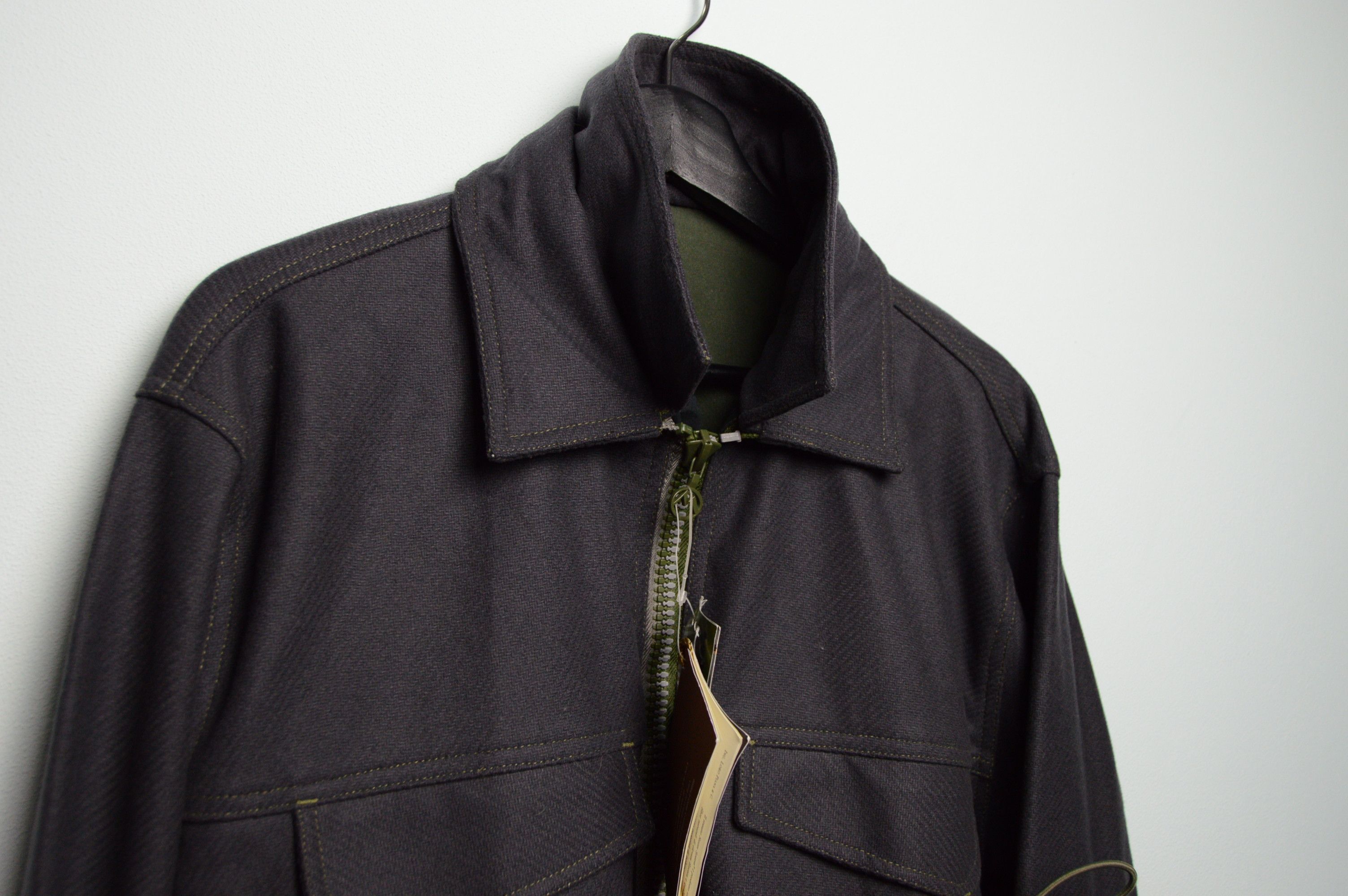 Loro Piana deadstock archival wool/cashmere shower repellent jacket Size US XL / EU 56 / 4 - 9 Thumbnail