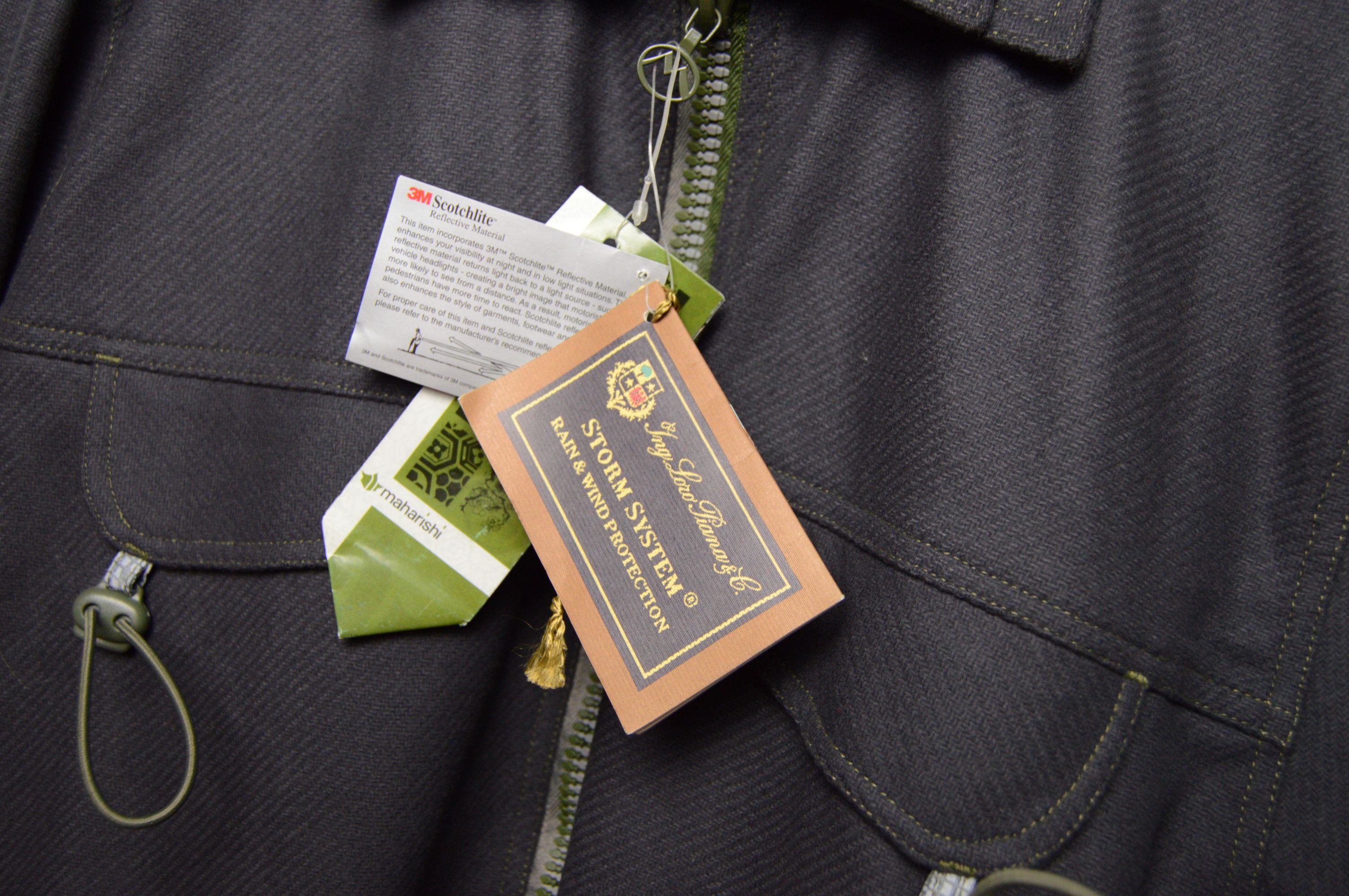 Loro Piana deadstock archival wool/cashmere shower repellent jacket Size US XL / EU 56 / 4 - 8 Thumbnail