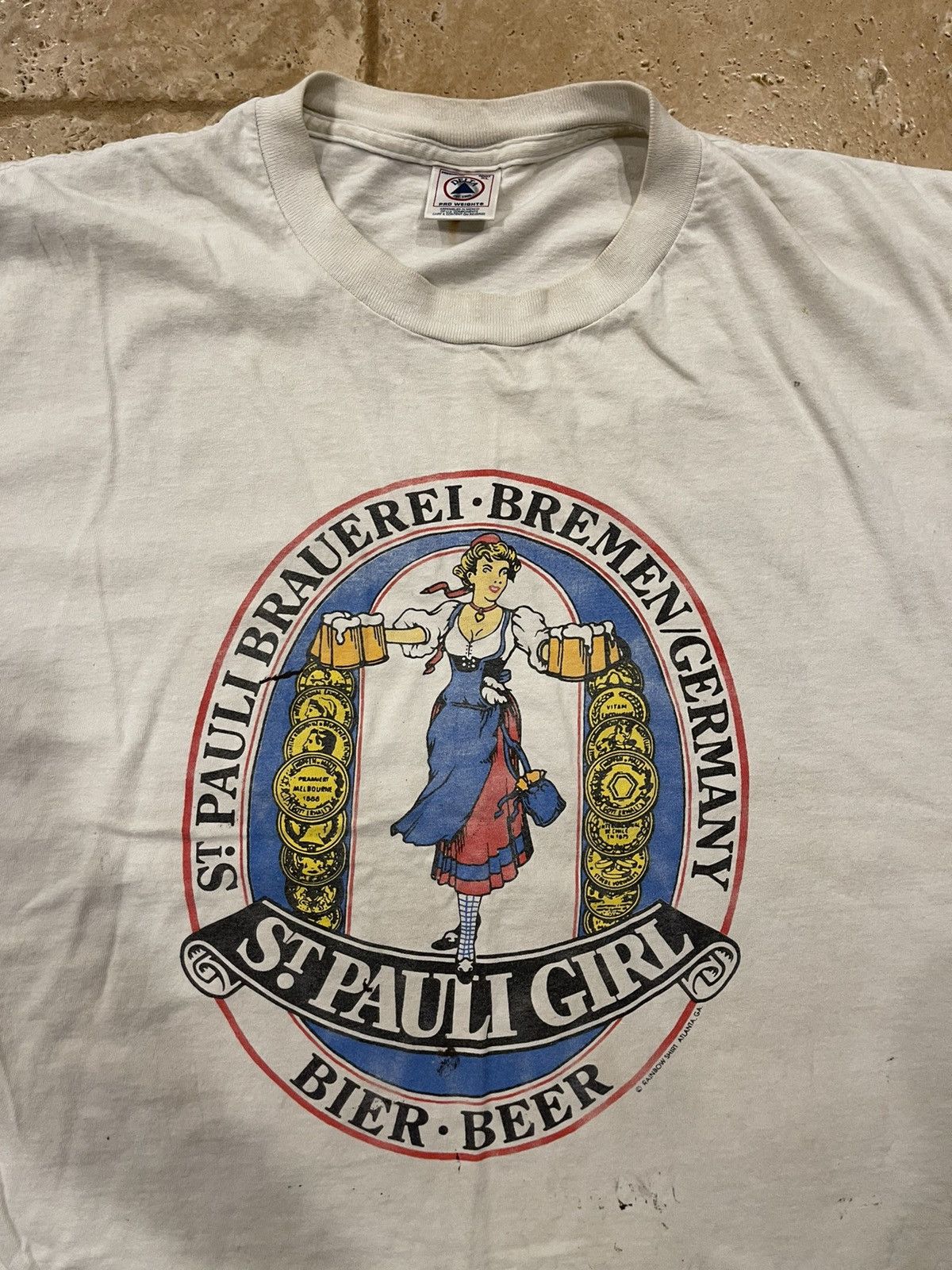 Vintage St Pauls Grill / Beer Vintage White Short Sleeve Tee Size US XL / EU 56 / 4 - 5 Thumbnail