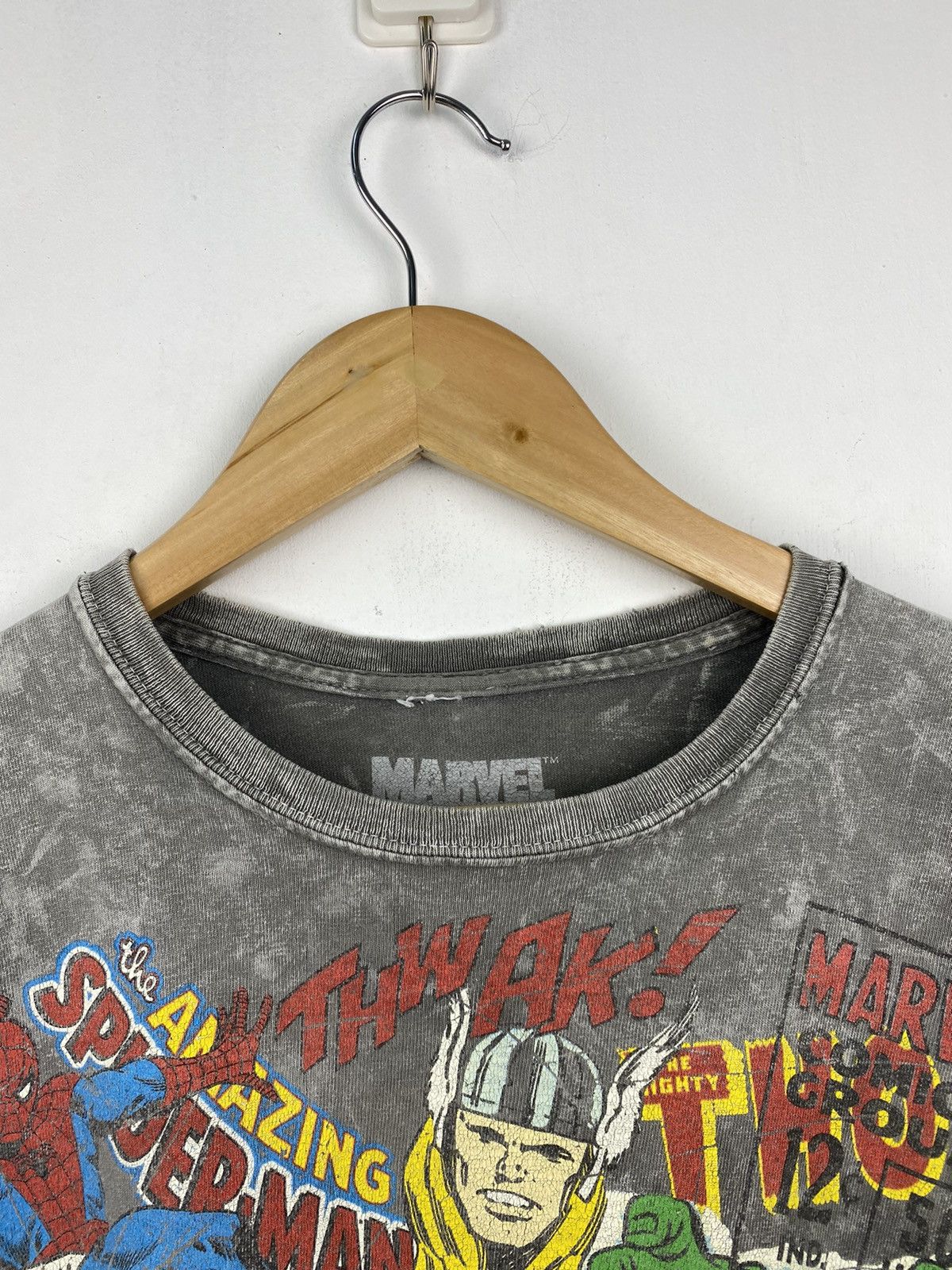 Marvel Comics Vintage Marvel Comics Tie Dye Tshirt Size US S / EU 44-46 / 1 - 3 Thumbnail
