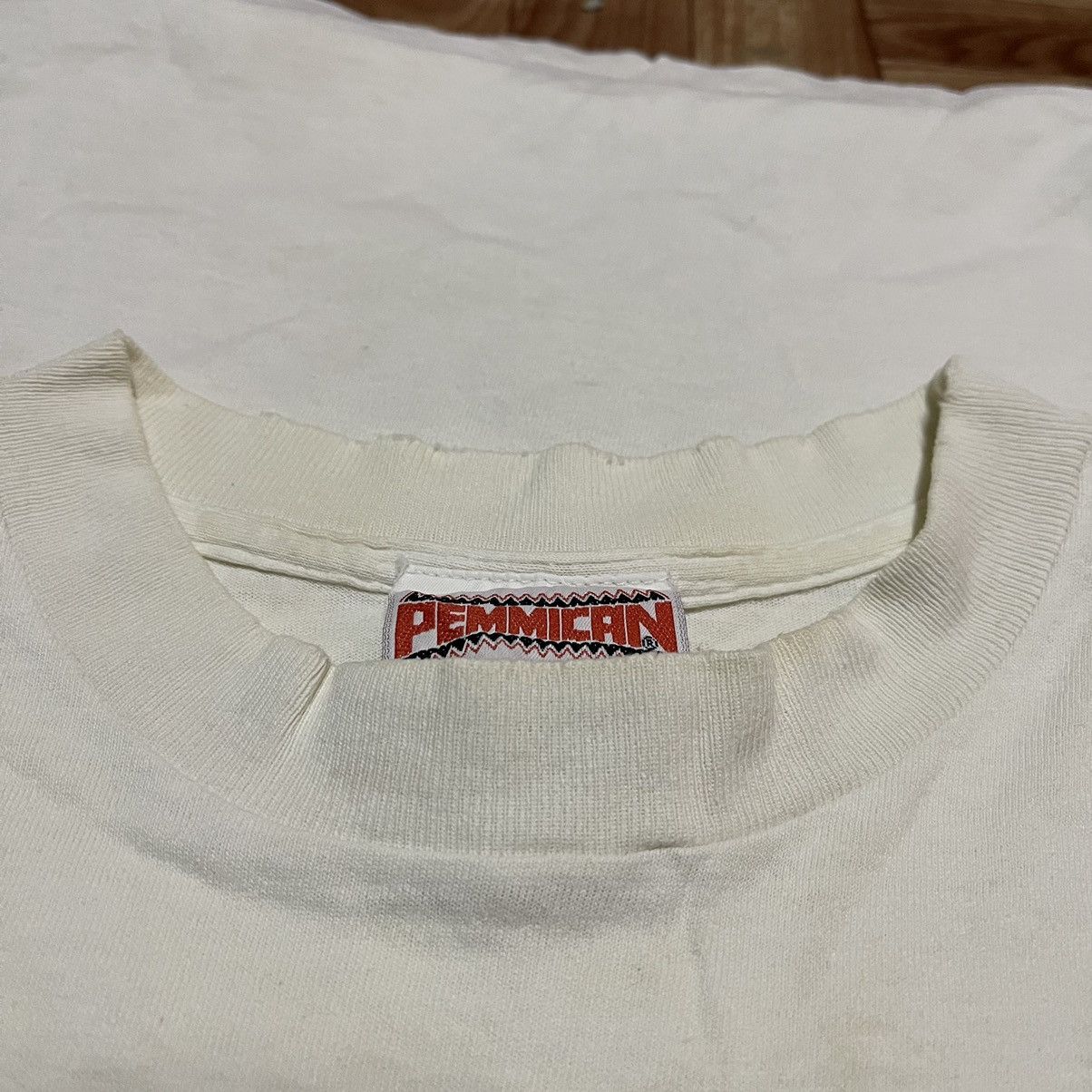 Delta Vintage 90s pemmican brand tshirt american native Size US XL / EU 56 / 4 - 5 Thumbnail