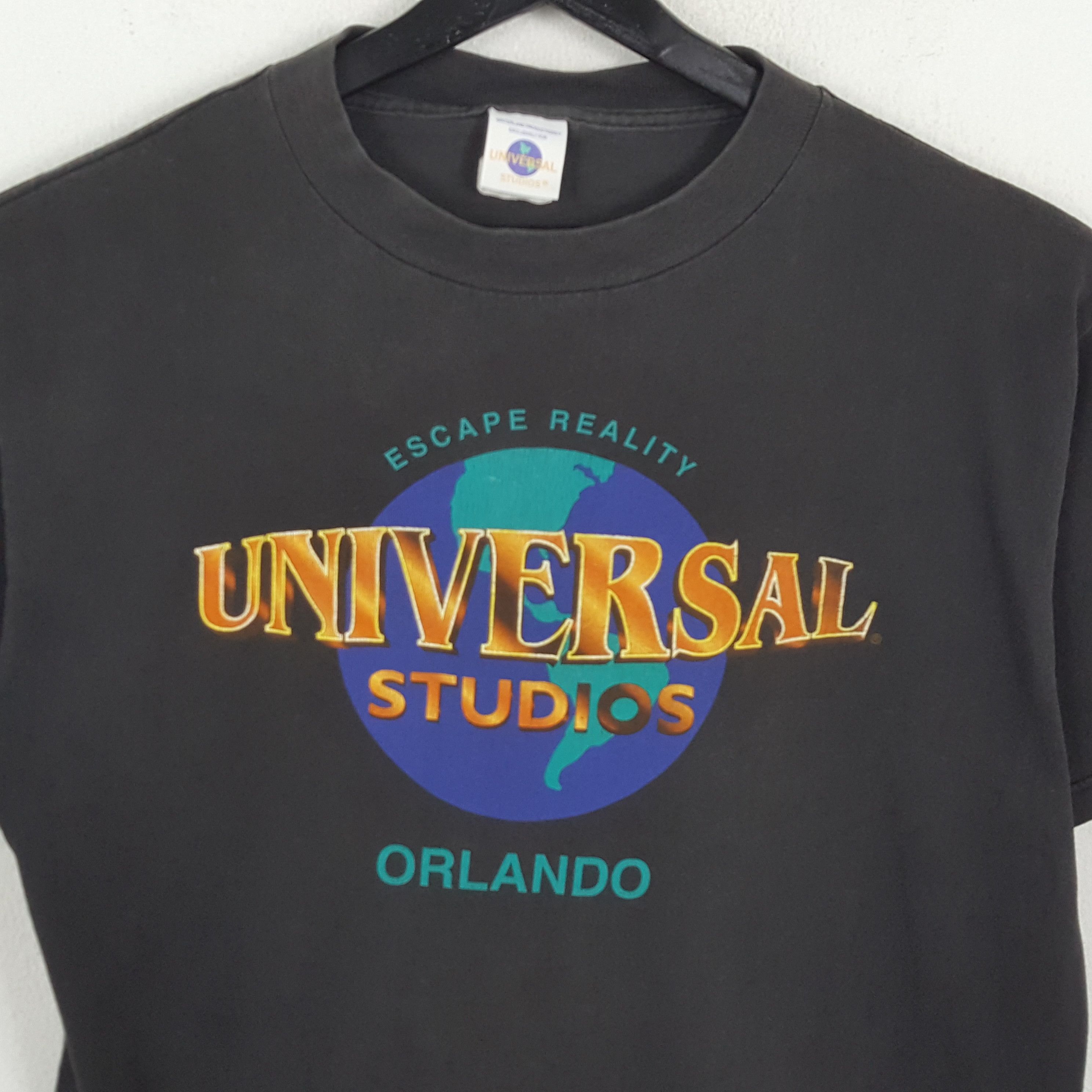 Universal Studios × Vintage UNIVERSAL STUDIOS Orlando Big Logo Design Vintage Tshirt Size US L / EU 52-54 / 3 - 2 Thumbnail