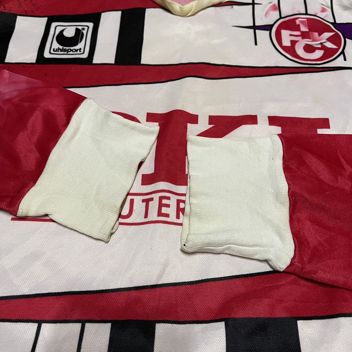 Vintage Vintage 90s FC Kaiserslautern home kit jersey Size US M / EU 48-50 / 2 - 9 Thumbnail